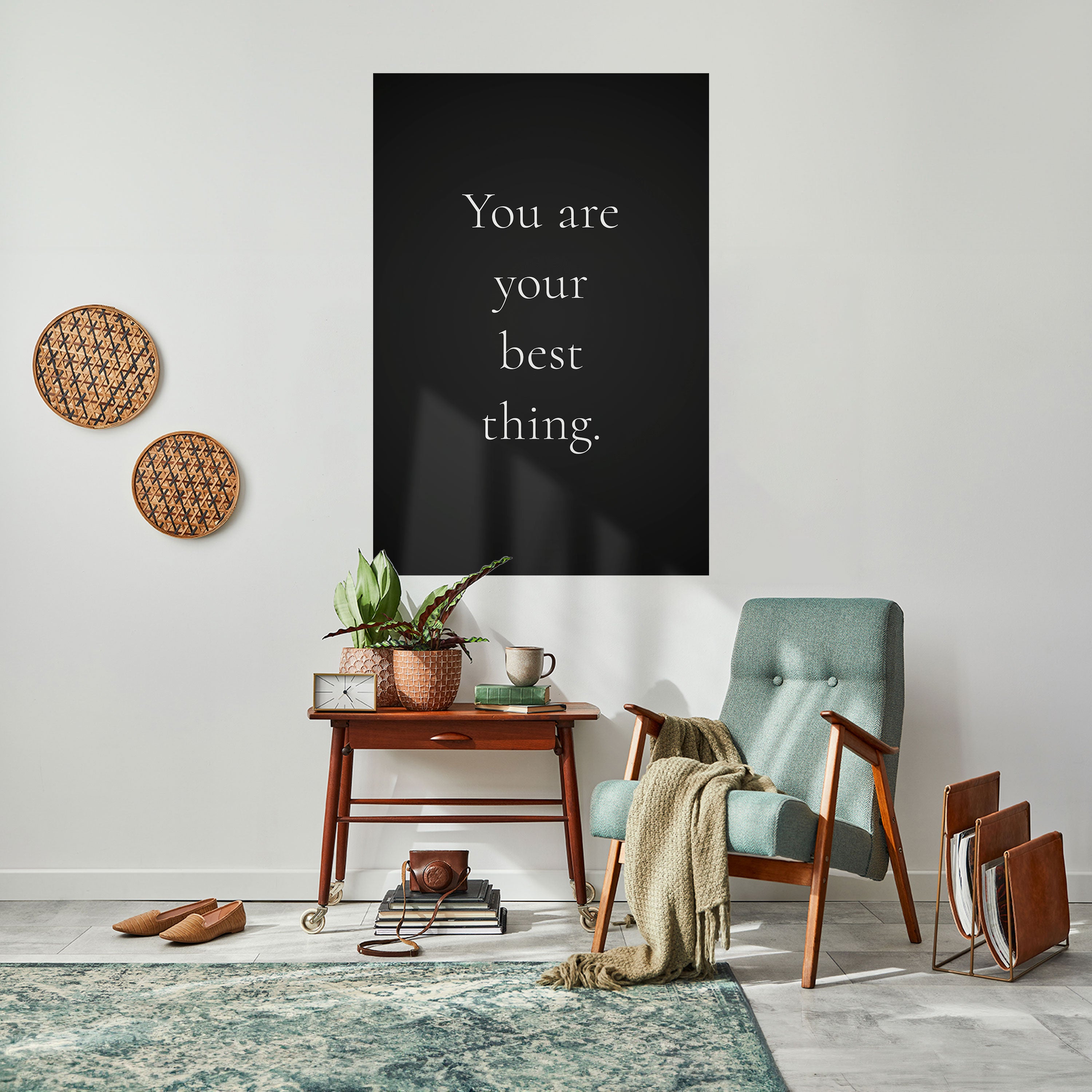 YOU ARE YOUR BEST THING Naklejka/Plakat pionowy