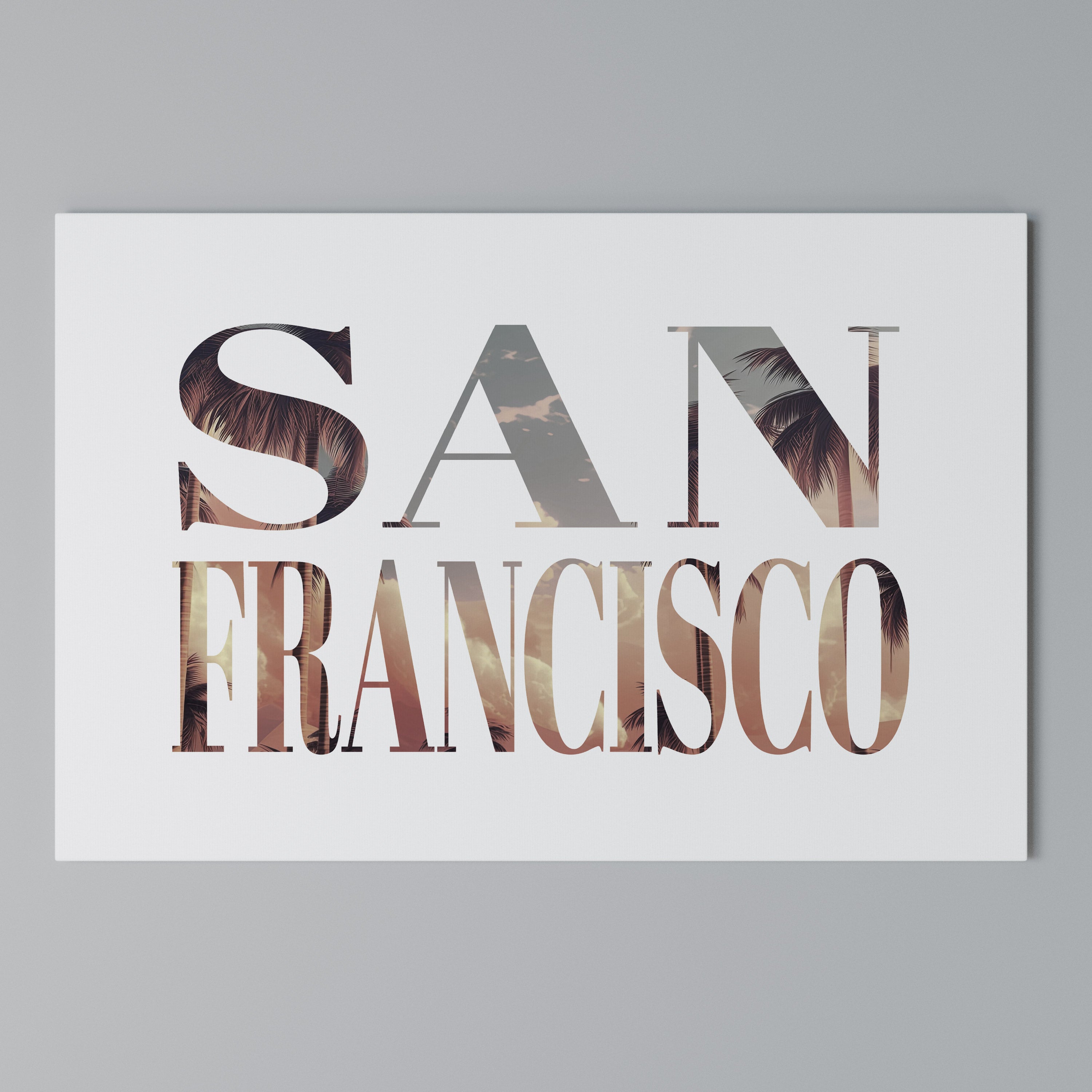 SAN FRANCISCO Poziomy obraz na płótnie