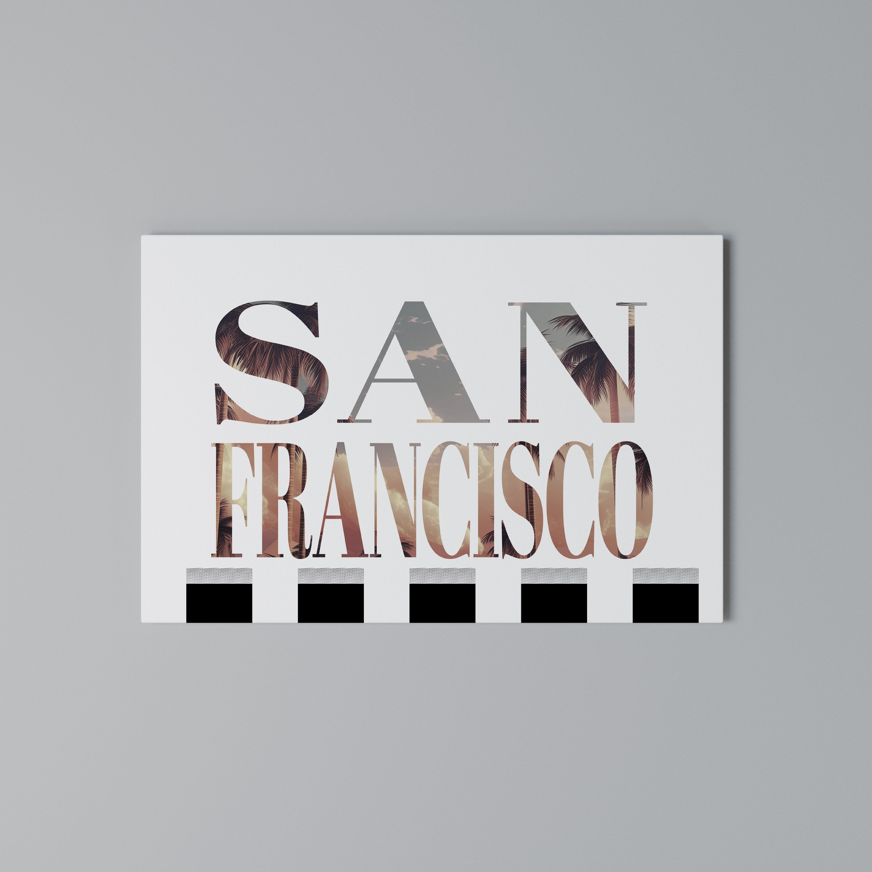 SAN FRANCISCO Poziomy obraz na płótnie