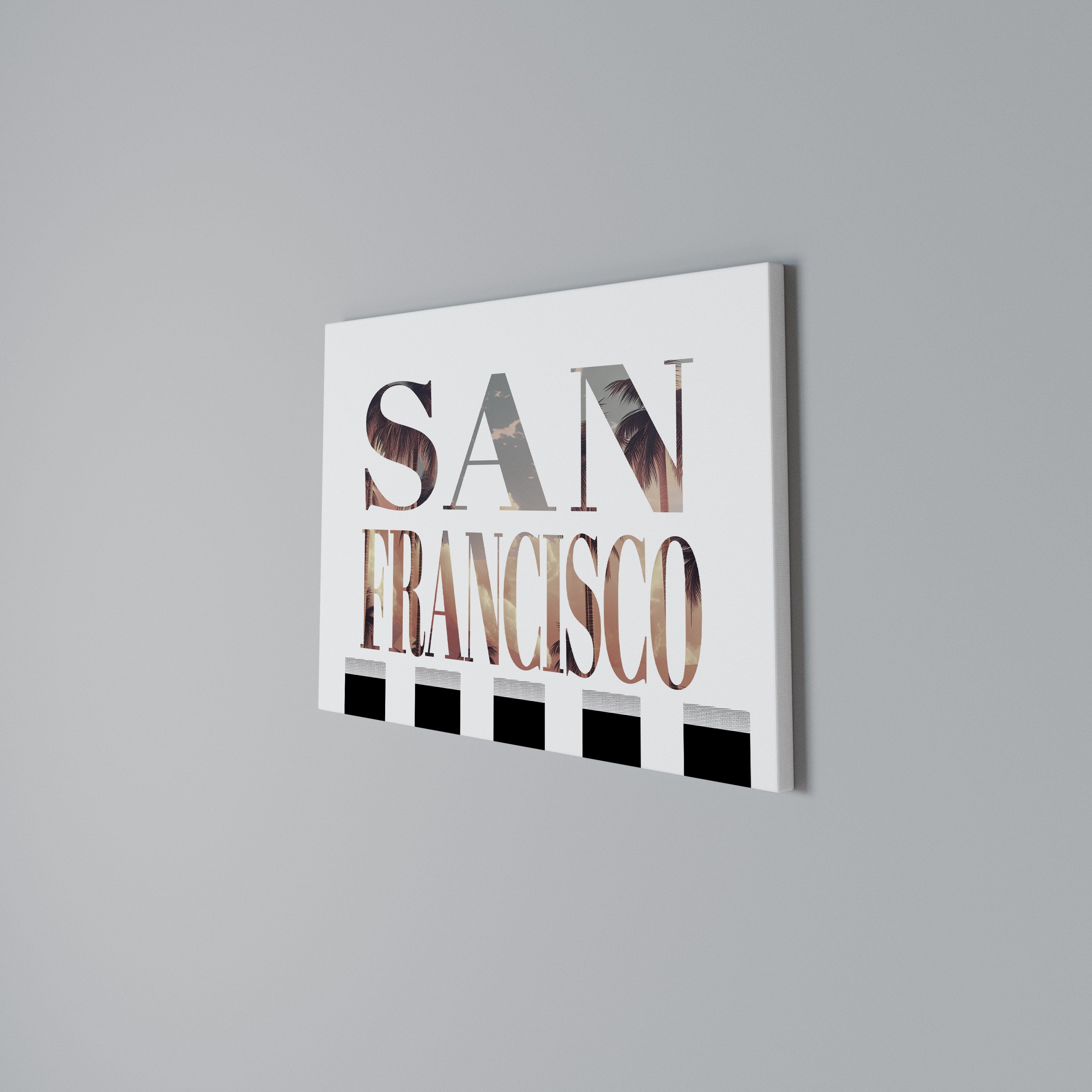 SAN FRANCISCO Poziomy obraz na płótnie