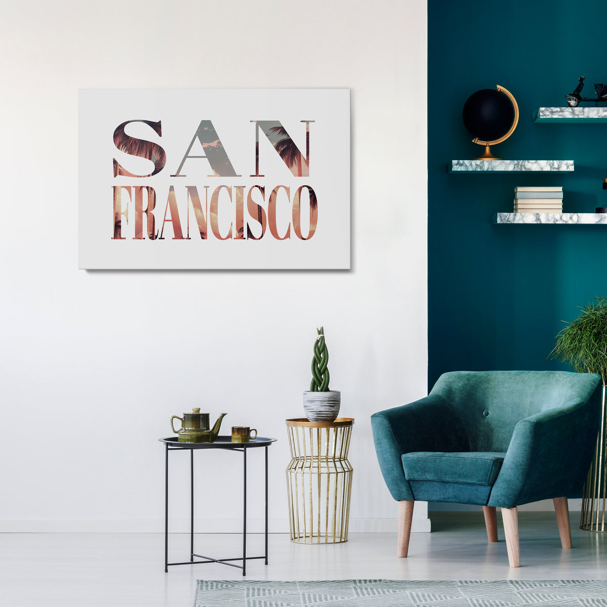 SAN FRANCISCO Poziomy obraz na płótnie