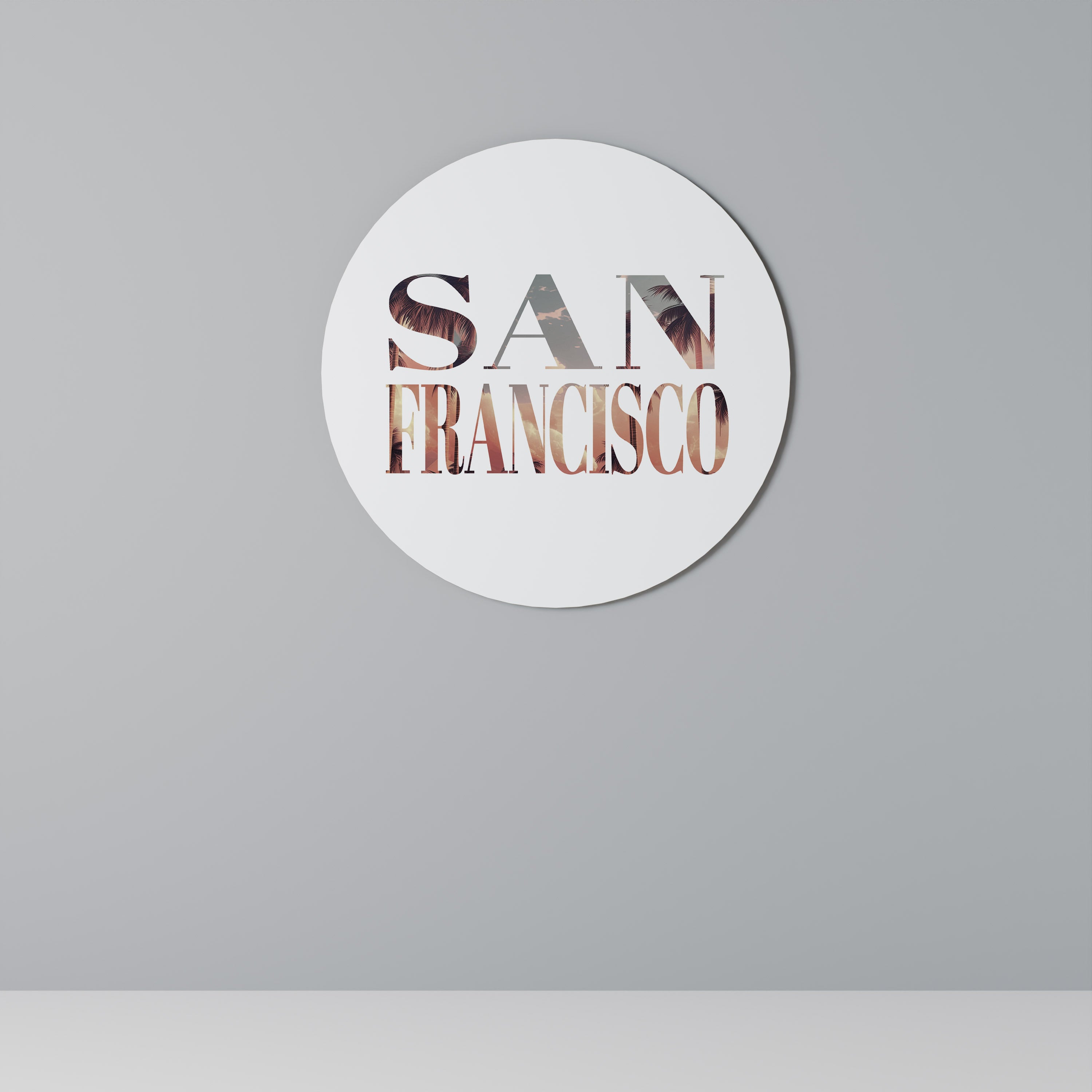 SAN FRANCISCO Obraz okrągły