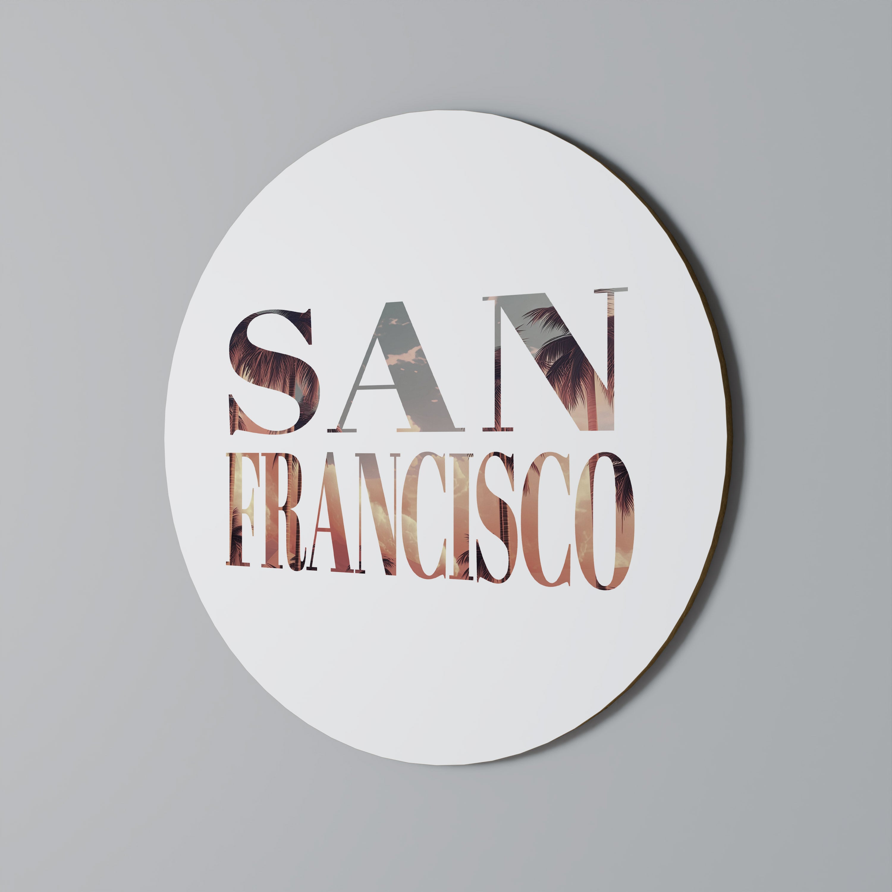 SAN FRANCISCO Obraz okrągły