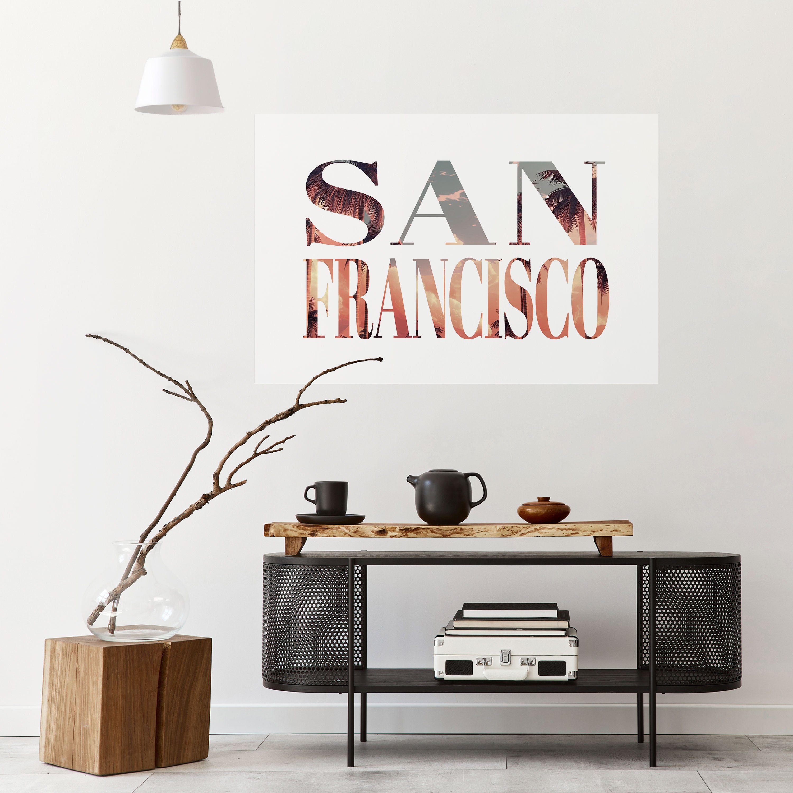 SAN FRANCISCO Naklejka/Plakat poziomy