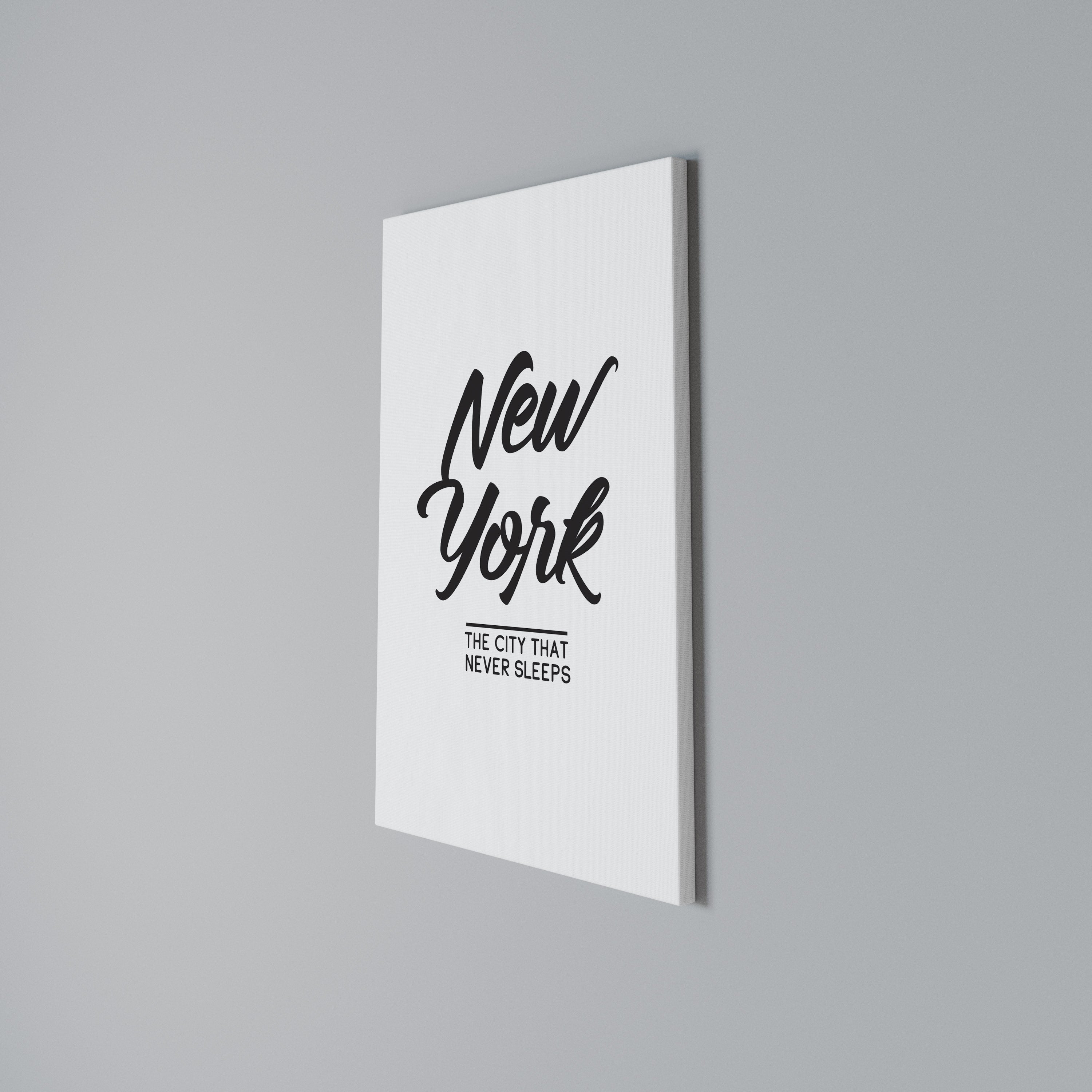 AWAKE IN NYC Pionowy obraz na płótnie