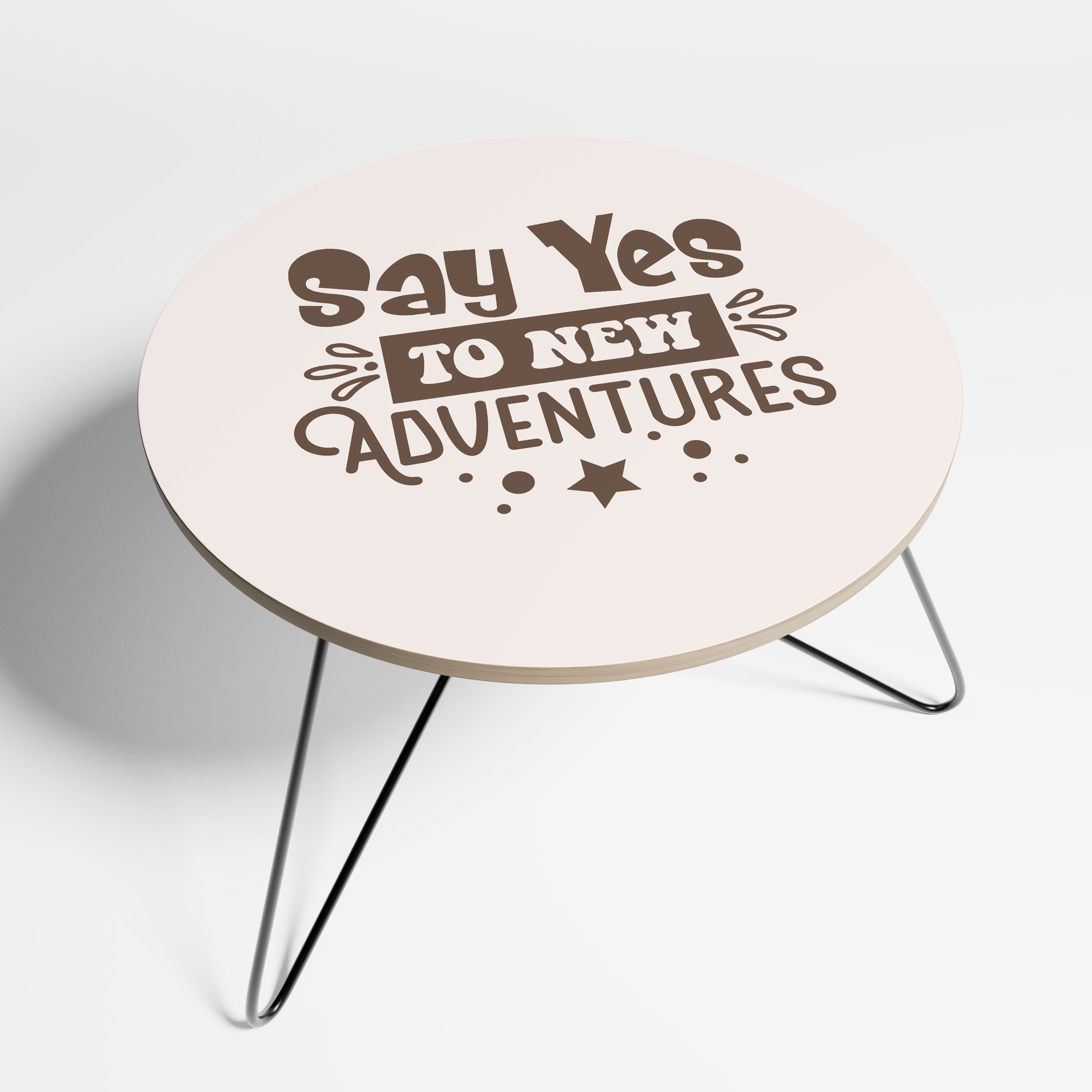 ADVENTURE AWAITS YOU Stolik kawowy duży