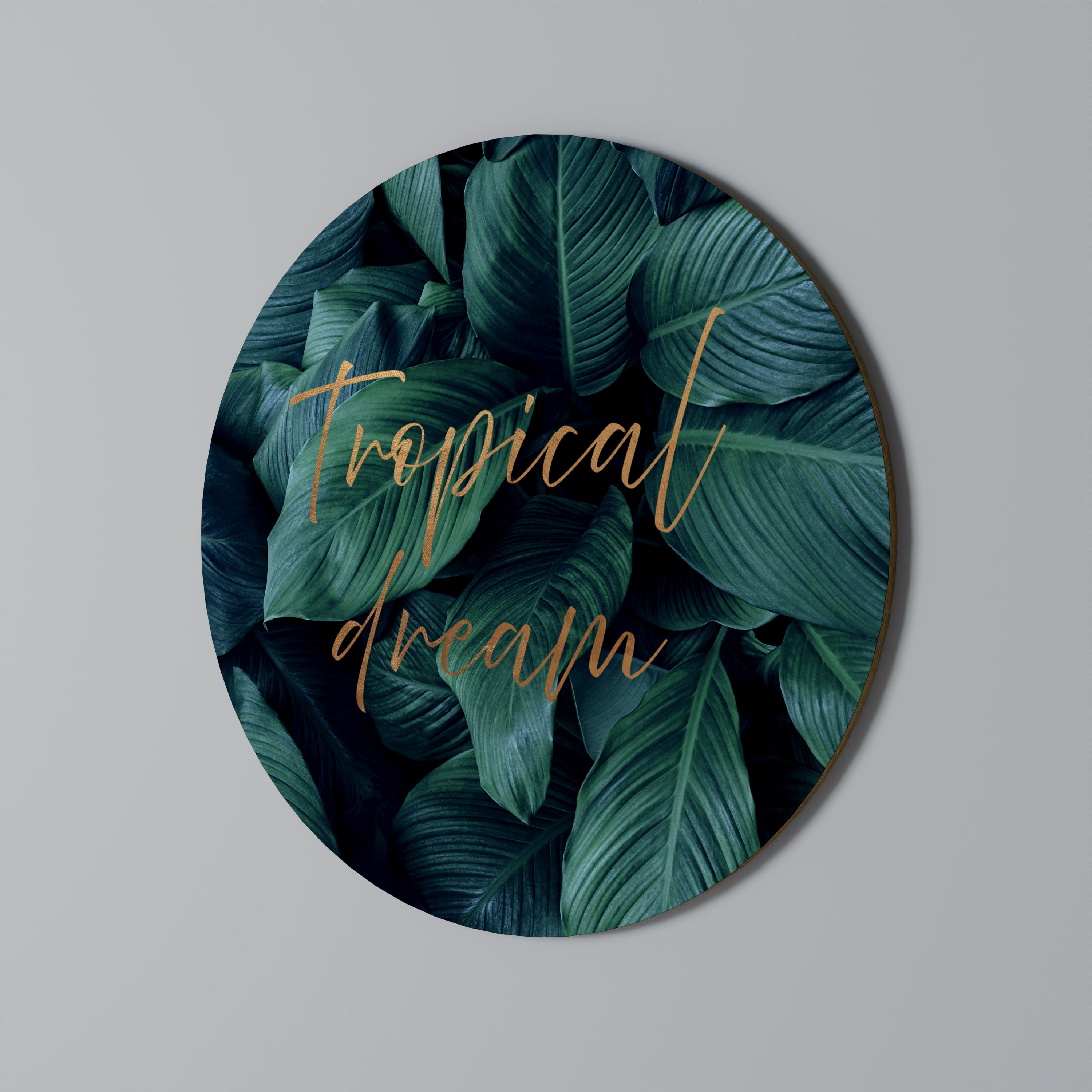TROPICAL BLISS Obraz okrągły