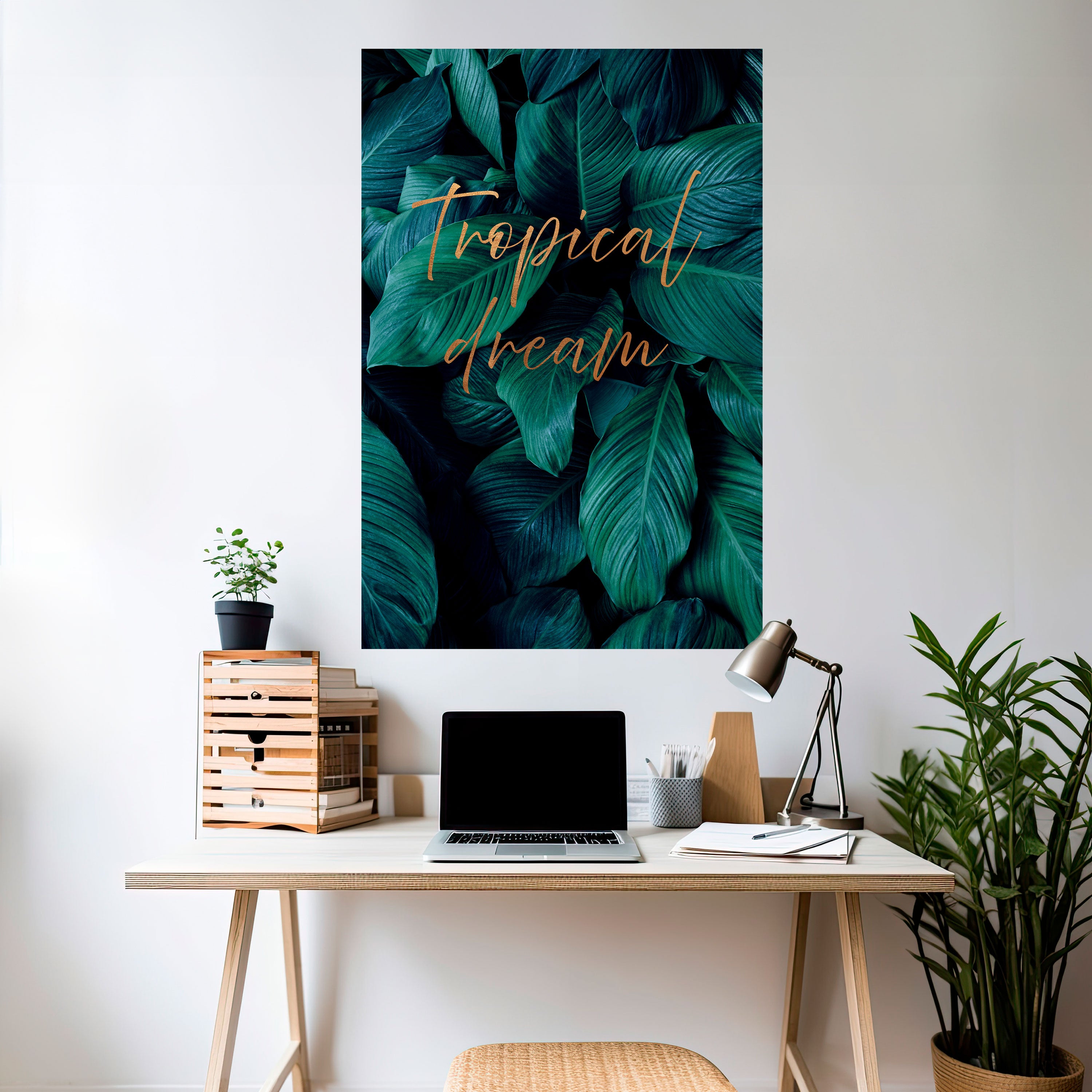 TROPICAL BLISS Naklejka/Plakat pionowy