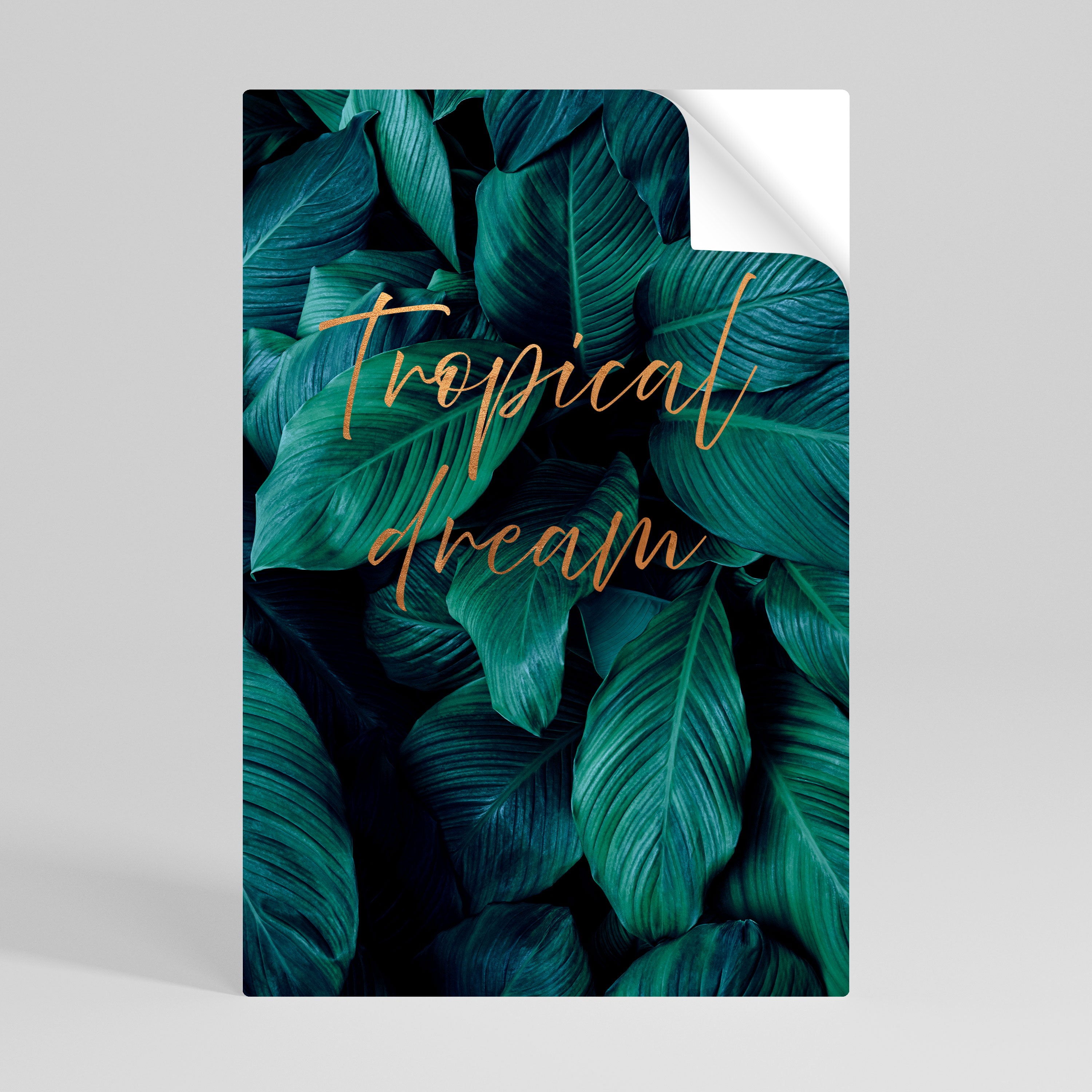 TROPICAL BLISS Naklejka/Plakat pionowy
