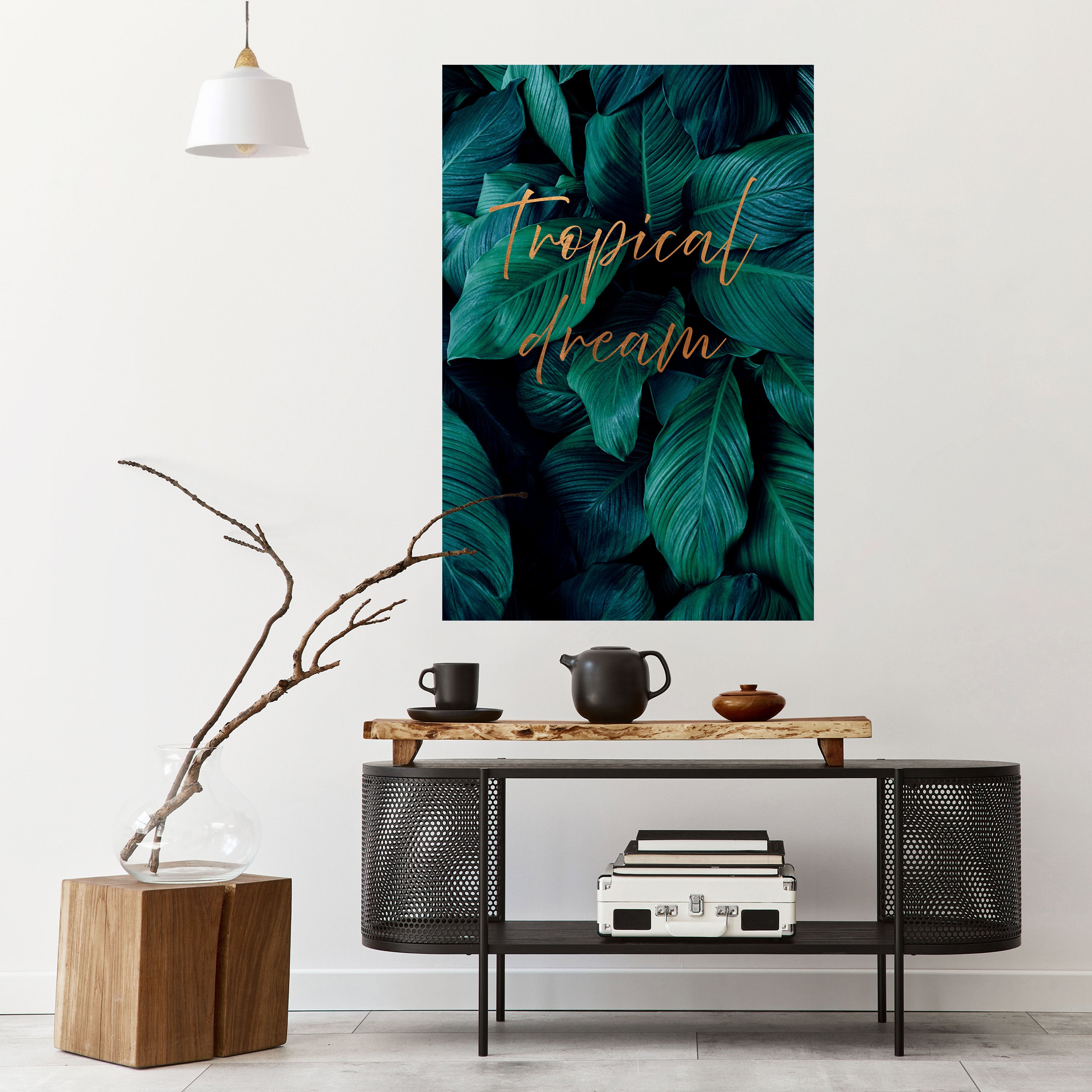 TROPICAL BLISS Naklejka/Plakat pionowy