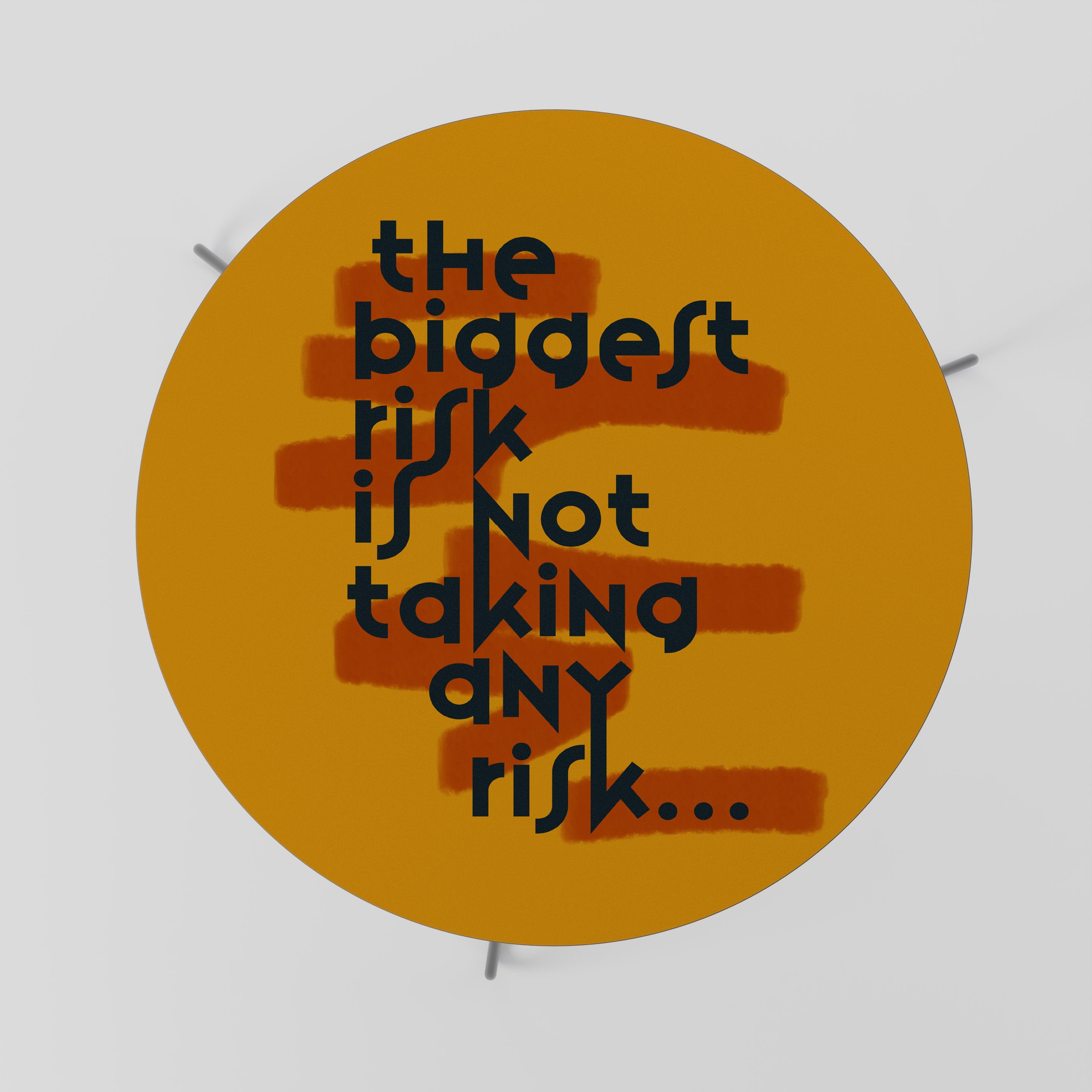 THE BIGGEST RISK Stolik kawowy duży