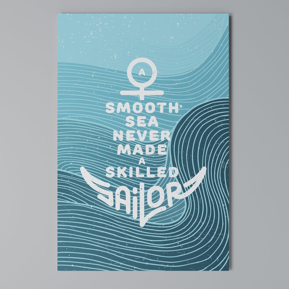 SKILLED SAILOR Pionowy obraz na płótnie