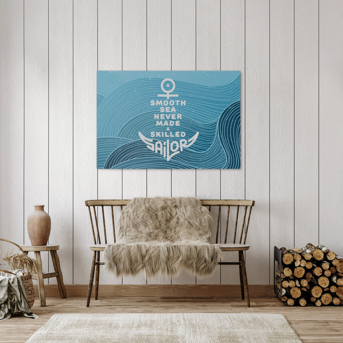 SKILLED SAILOR Poziomy obraz na płótnie