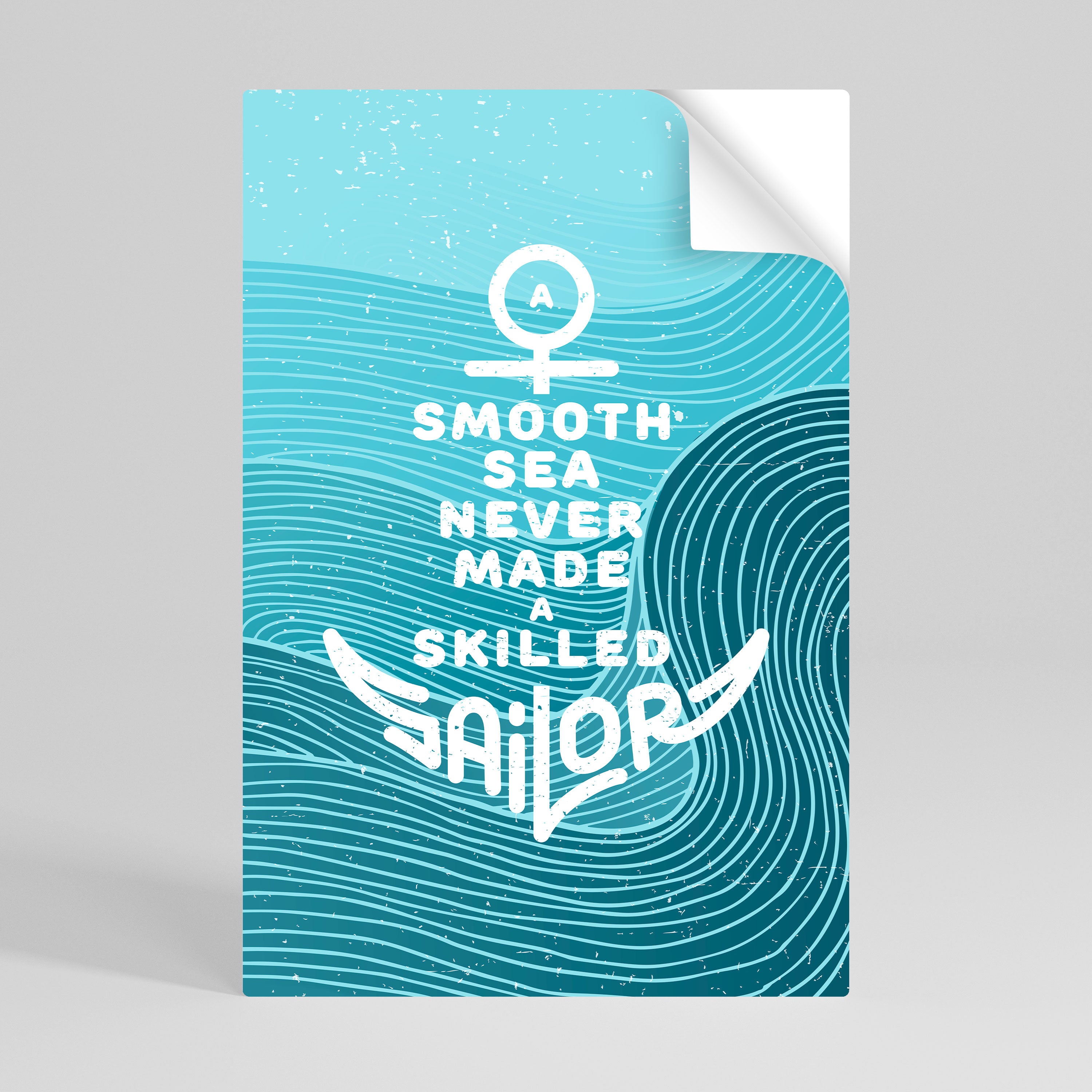 SKILLED SAILOR Naklejka/Plakat pionowy