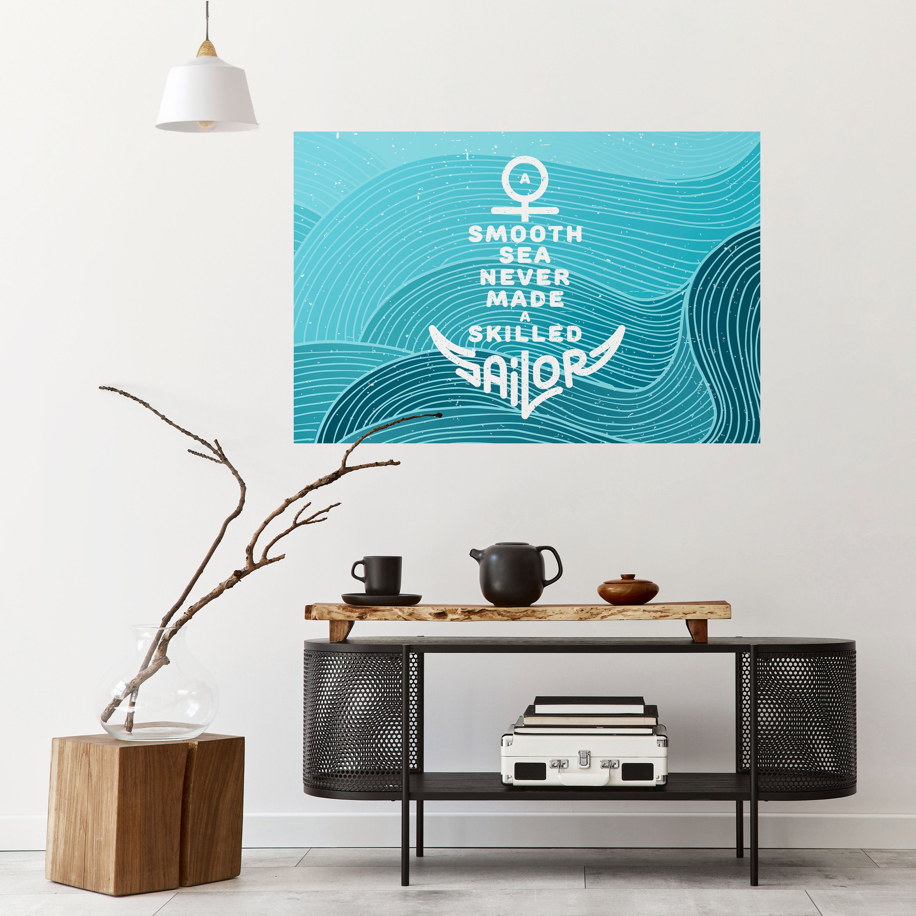 SKILLED SAILOR Naklejka/Plakat poziomy