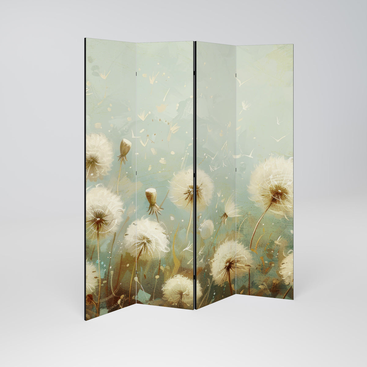 DREAMY MEADOW Dekoracyjny parawan 4-skrzydłowy