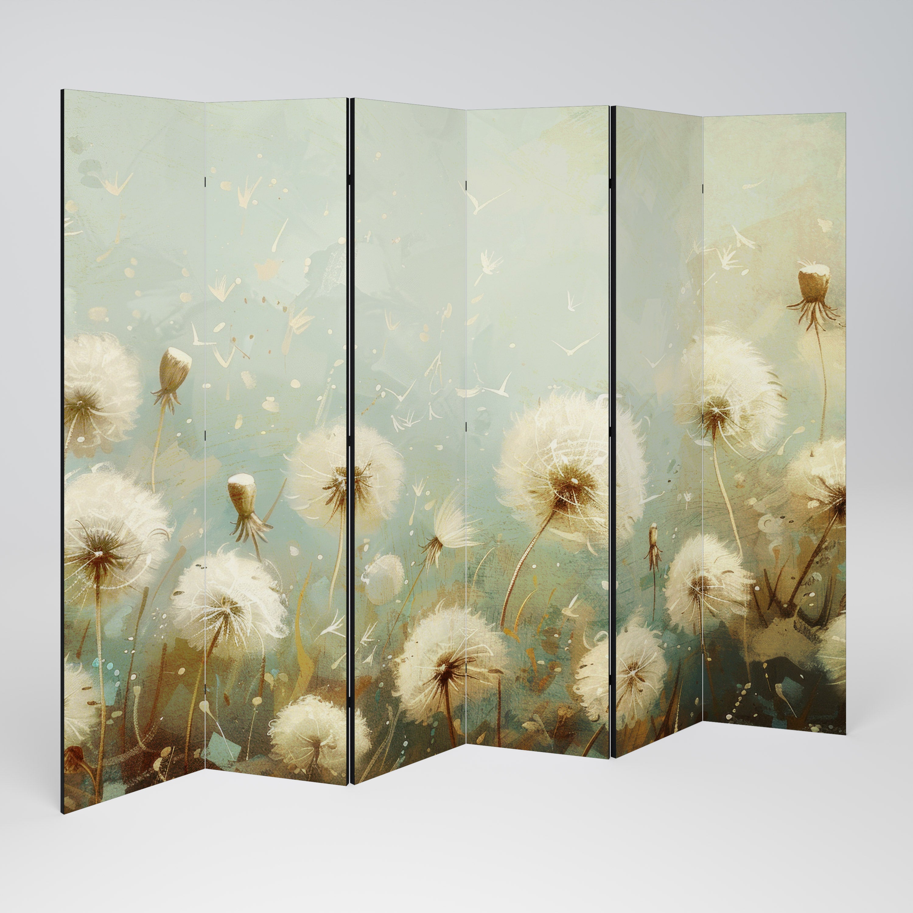DREAMY MEADOW Dekoracyjny parawan 6-skrzydłowy