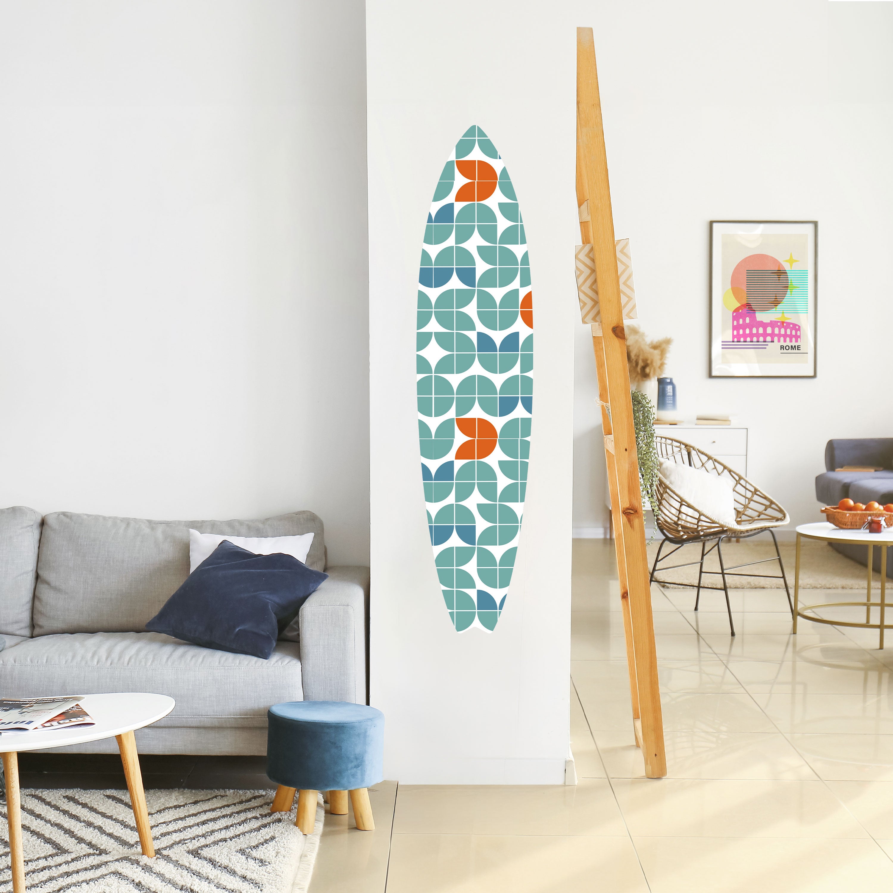 BE THE CHANGE Naklejka - deska surfingowa