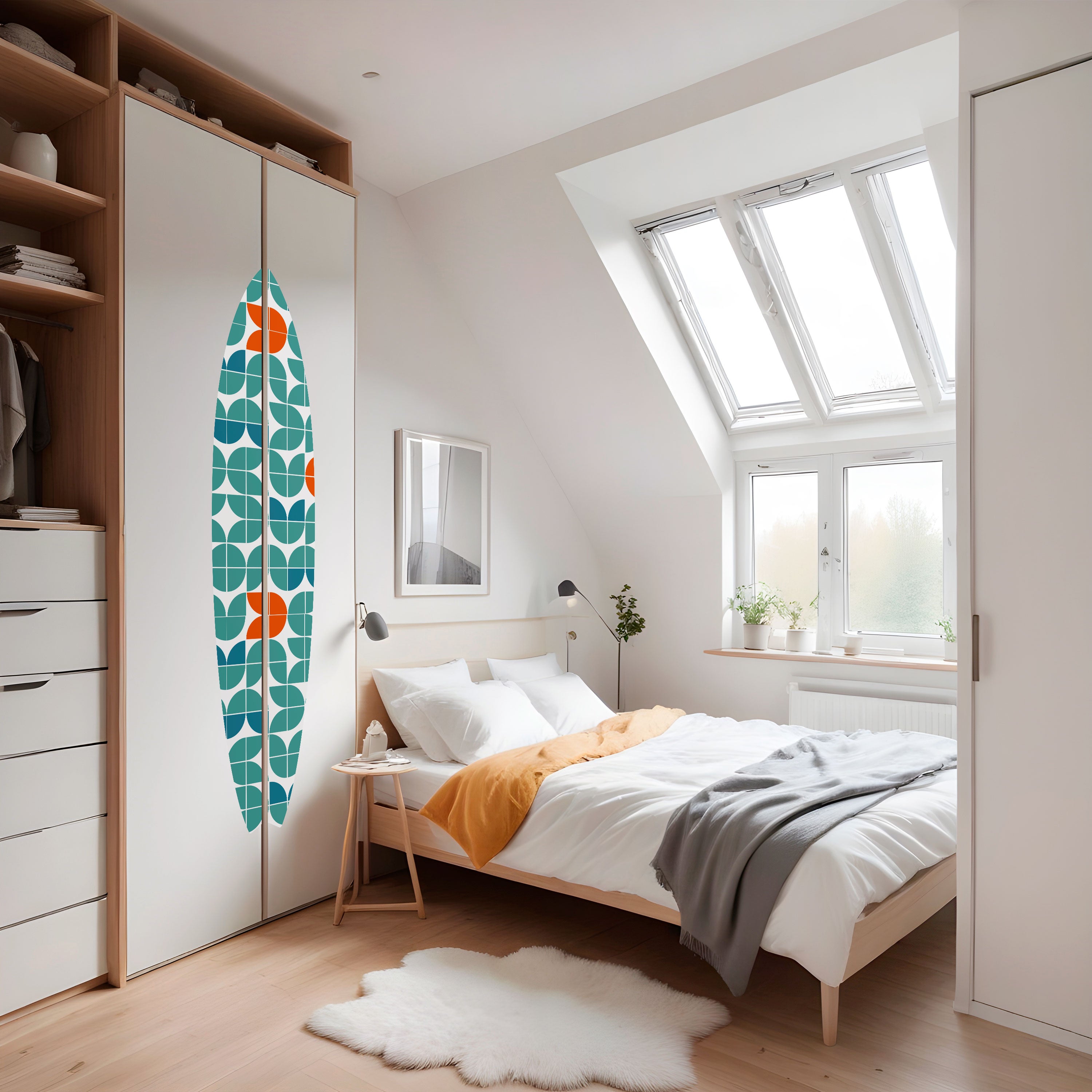 BE THE CHANGE Naklejka - deska surfingowa