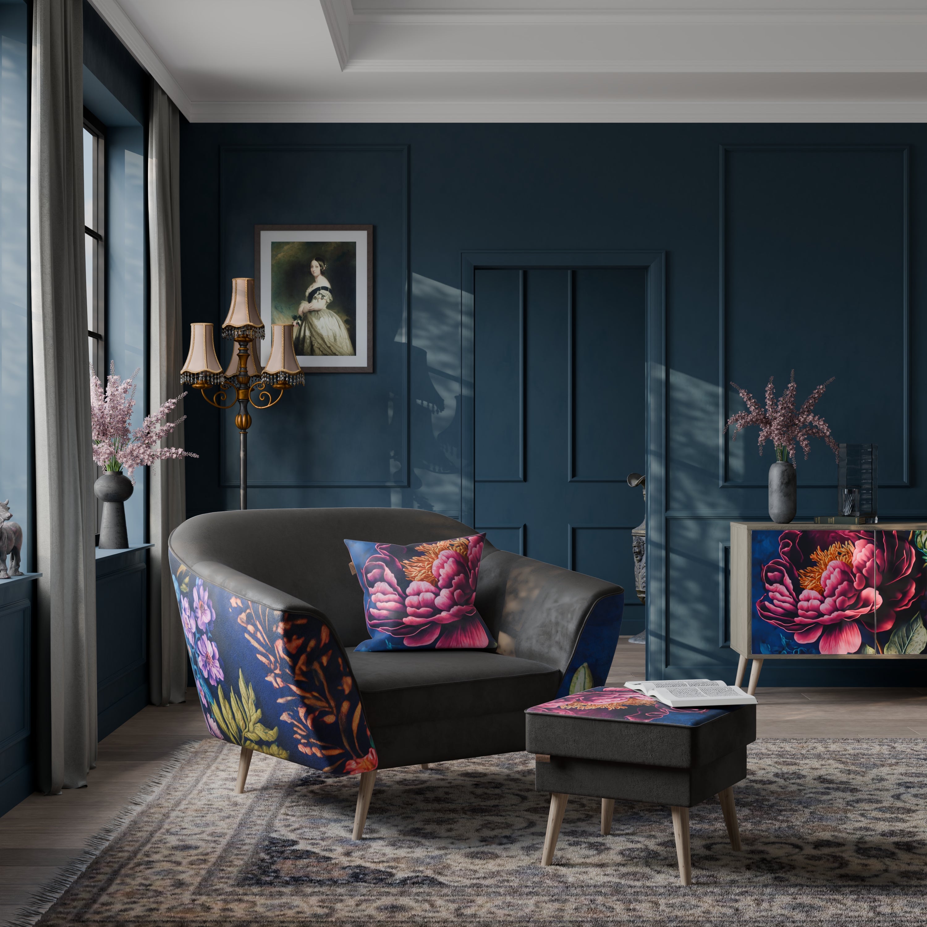 BLOOMING ELEGANCE Fotel AURORA