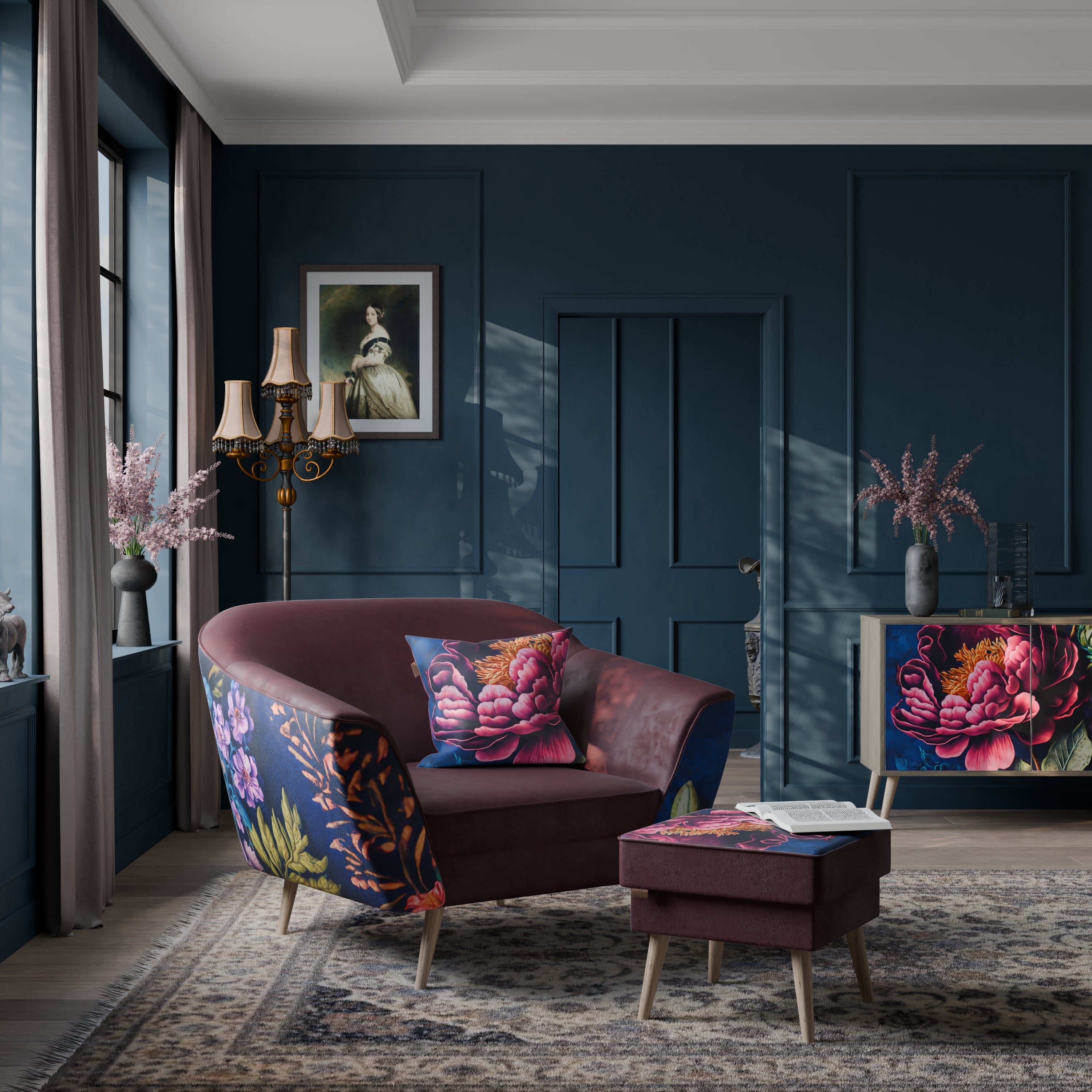 BLOOMING ELEGANCE Fotel AURORA