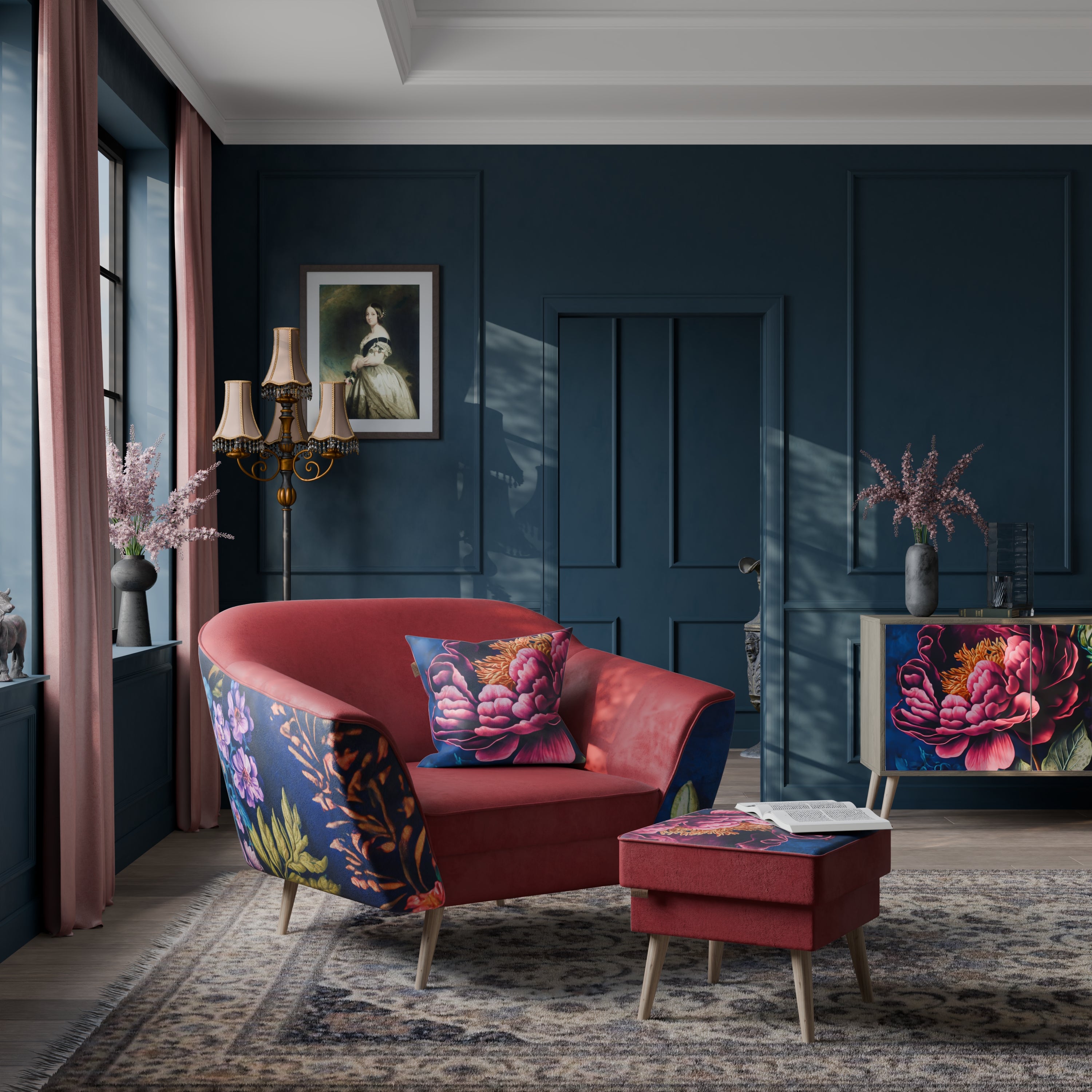 BLOOMING ELEGANCE Fotel AURORA
