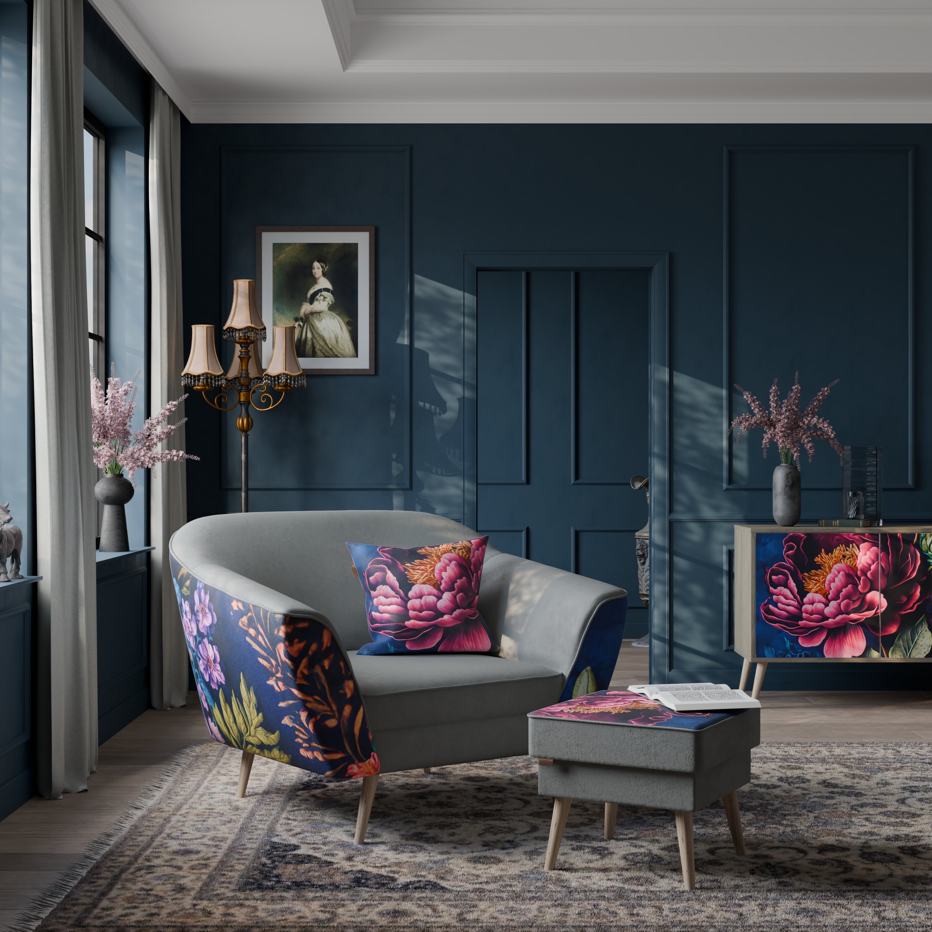 BLOOMING ELEGANCE Fotel AURORA