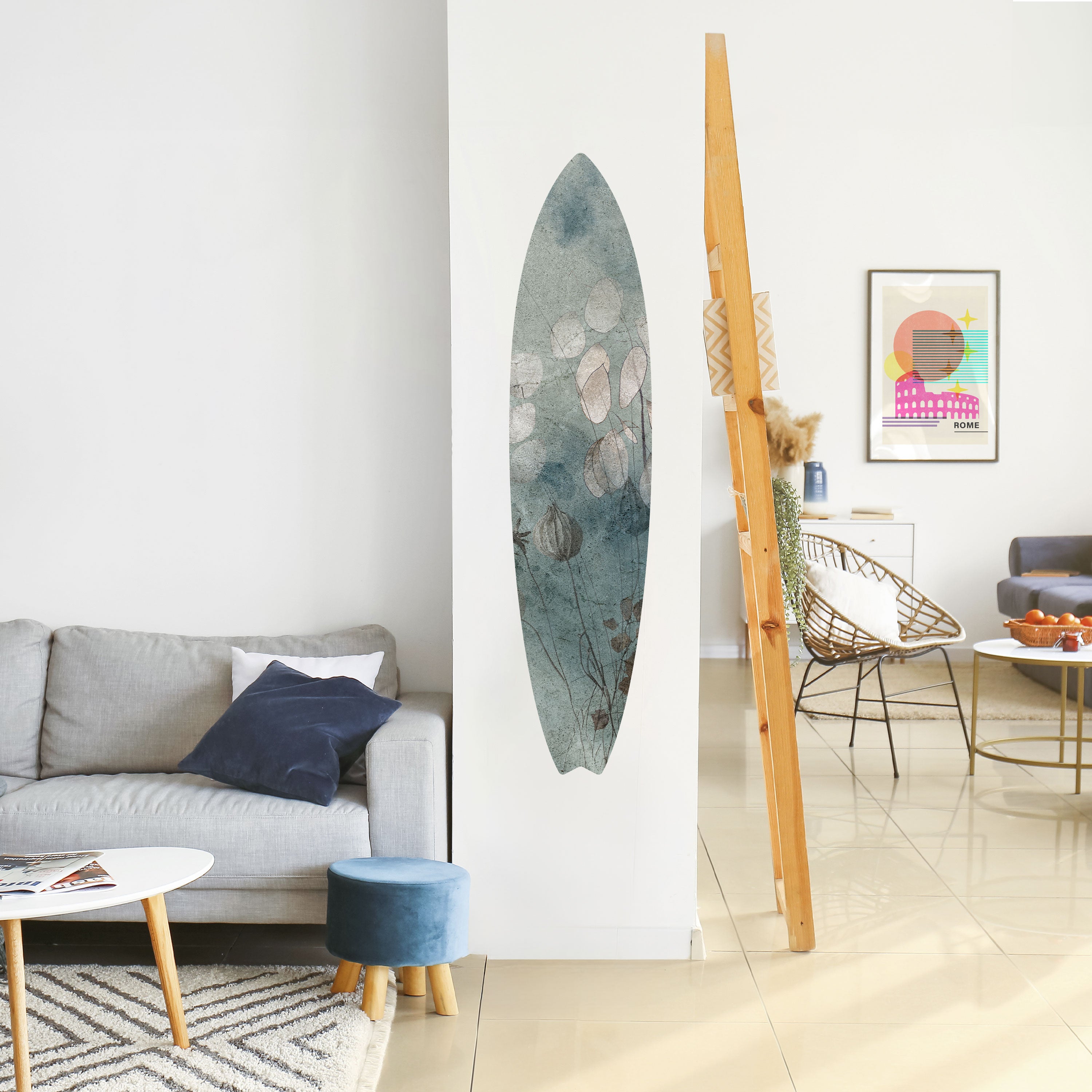 NIGHT LADY Naklejka - deska surfingowa