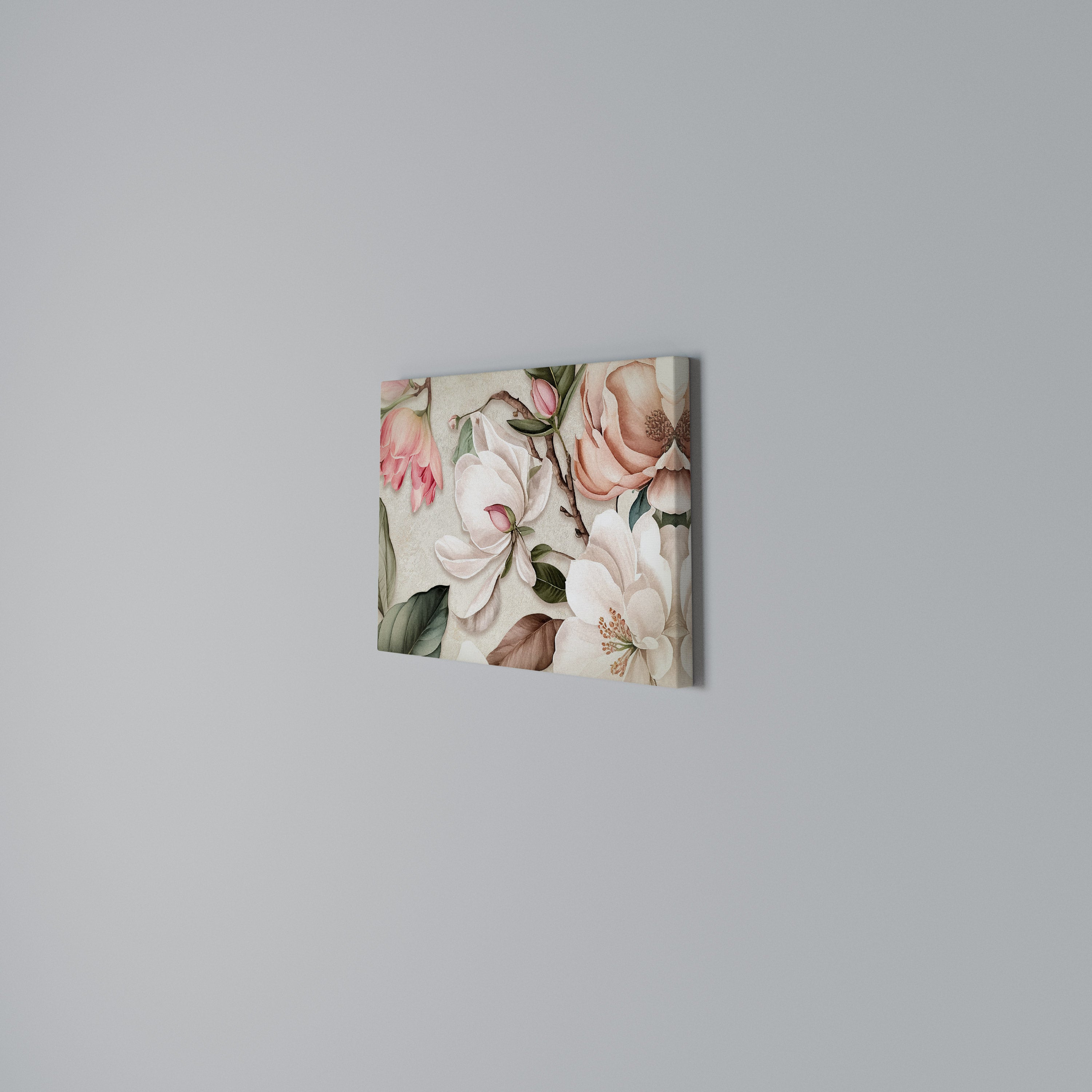 FLORAL GRACE Poziomy obraz na płótnie