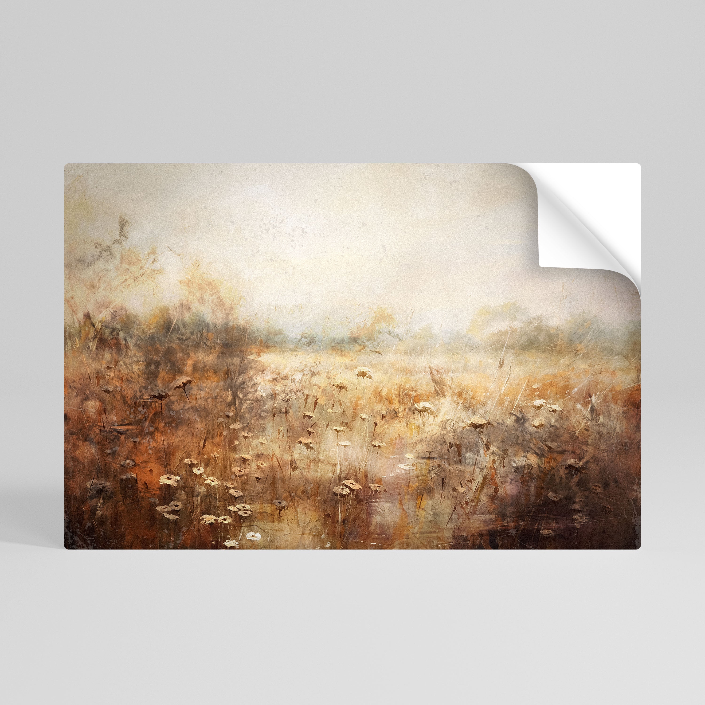 TRANQUIL FIELD Naklejka/Plakat poziomy
