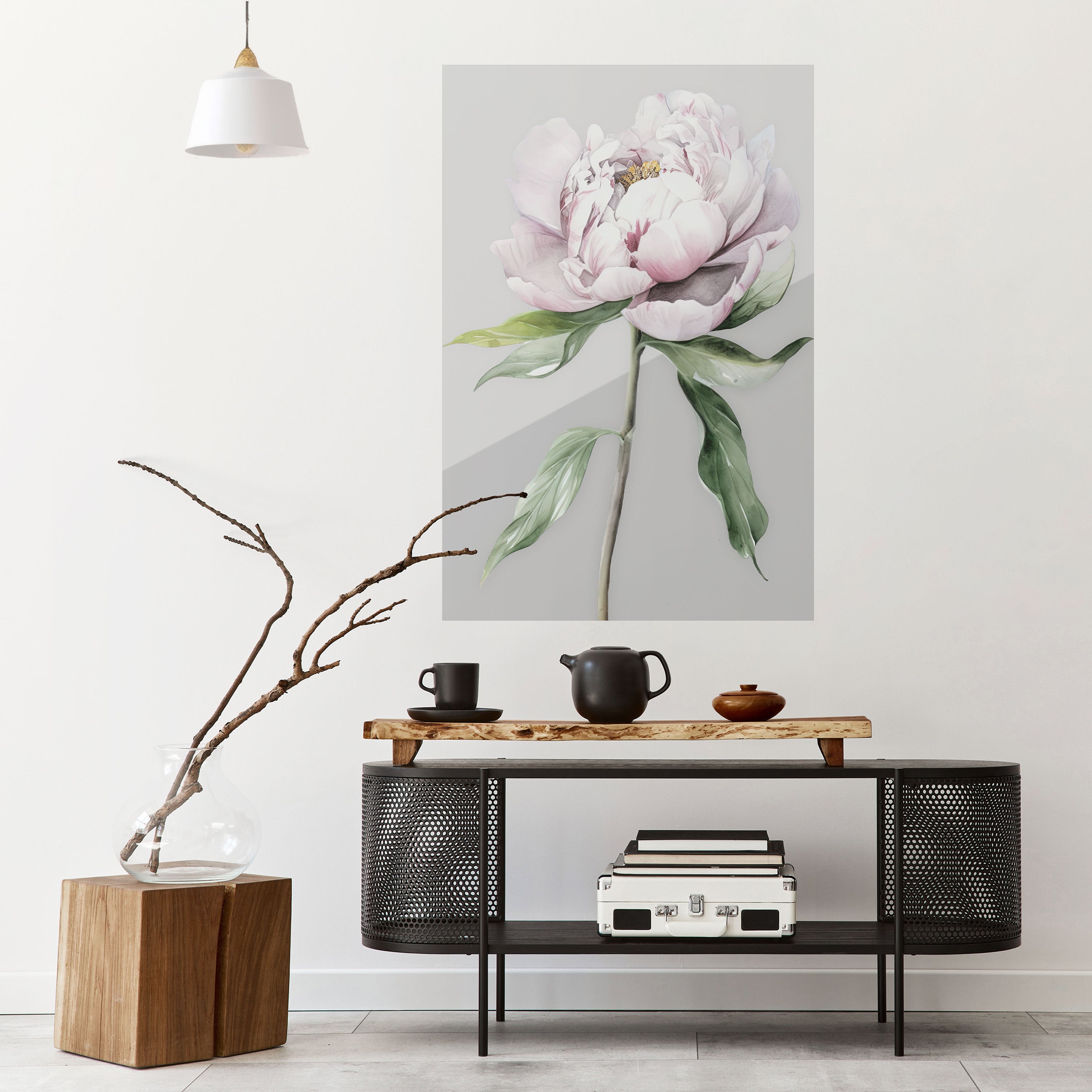 EVOCATIVE FLORAL FANTASY Naklejka/Plakat pionowy