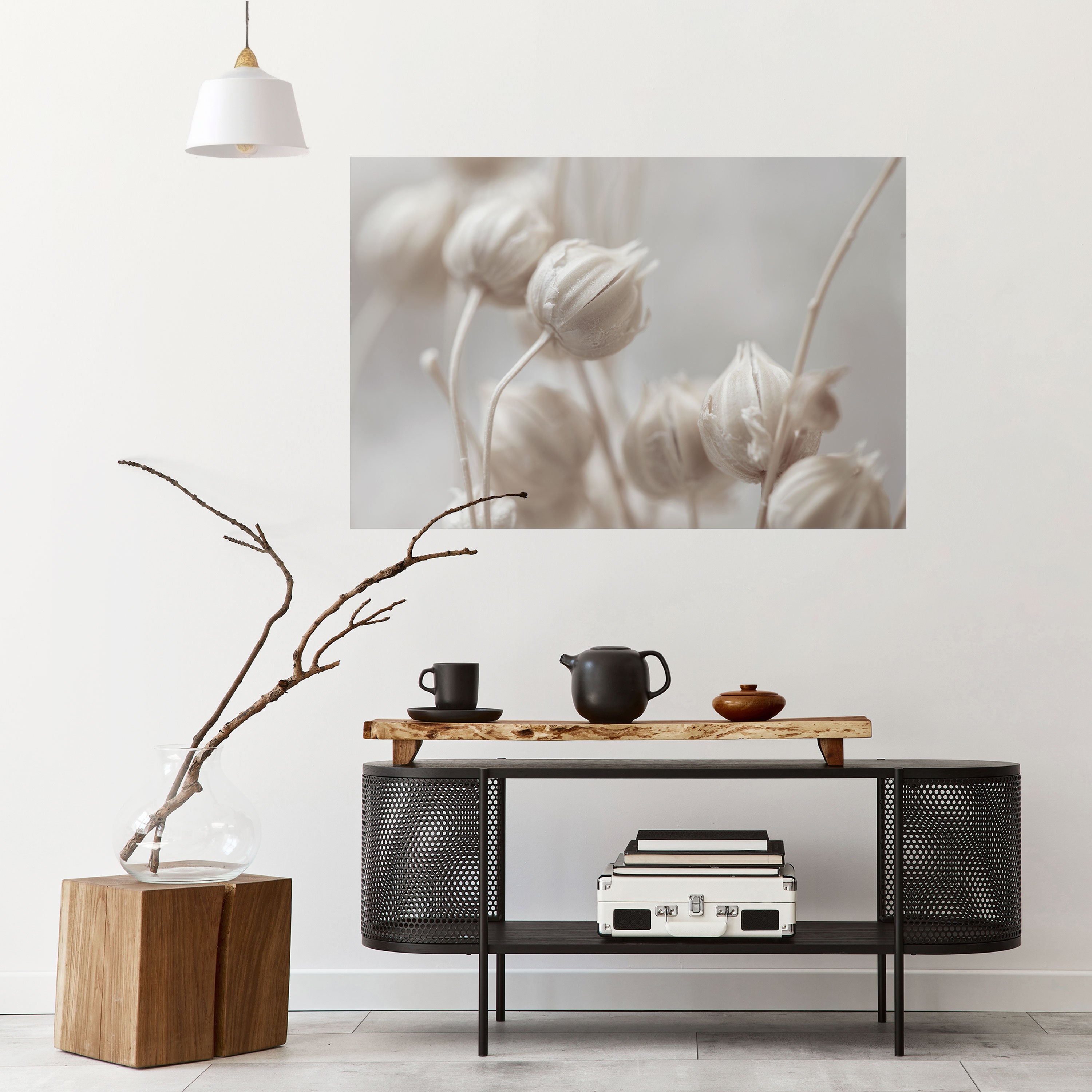 MYSTICAL BOTANICAL BLUSH Naklejka/Plakat poziomy