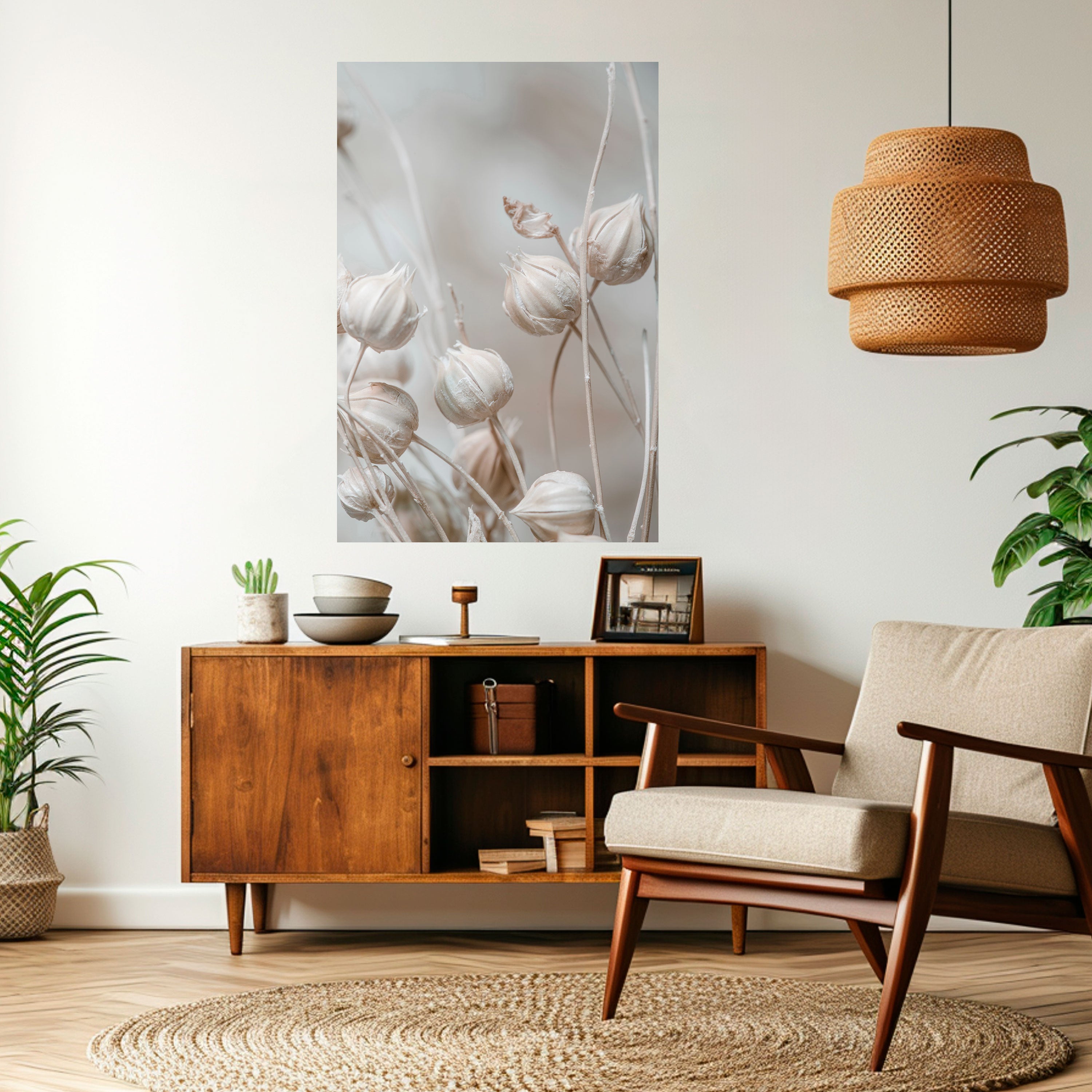TRANQUIL BLOOMING VISION Naklejka/Plakat pionowy