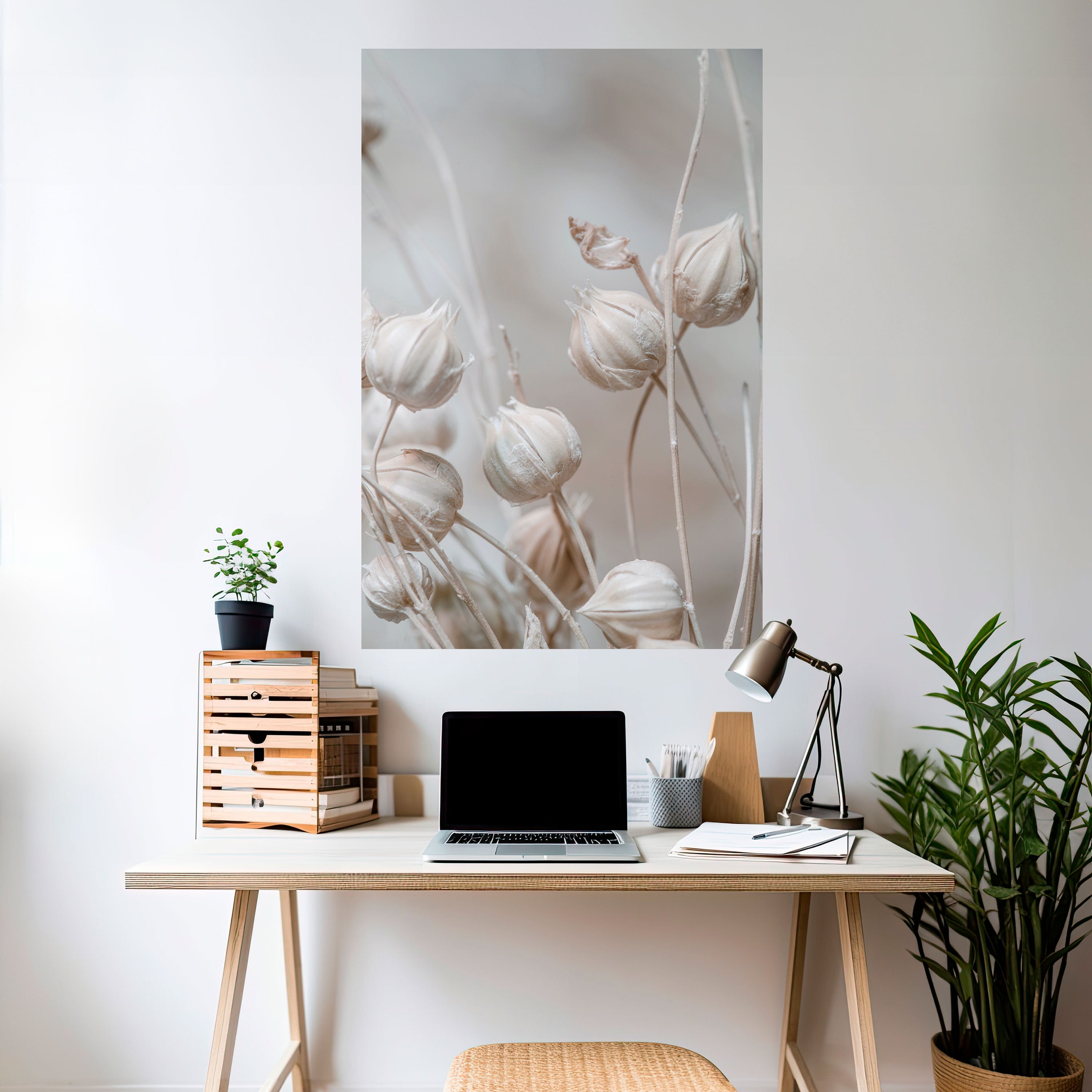 TRANQUIL BLOOMING VISION Naklejka/Plakat pionowy
