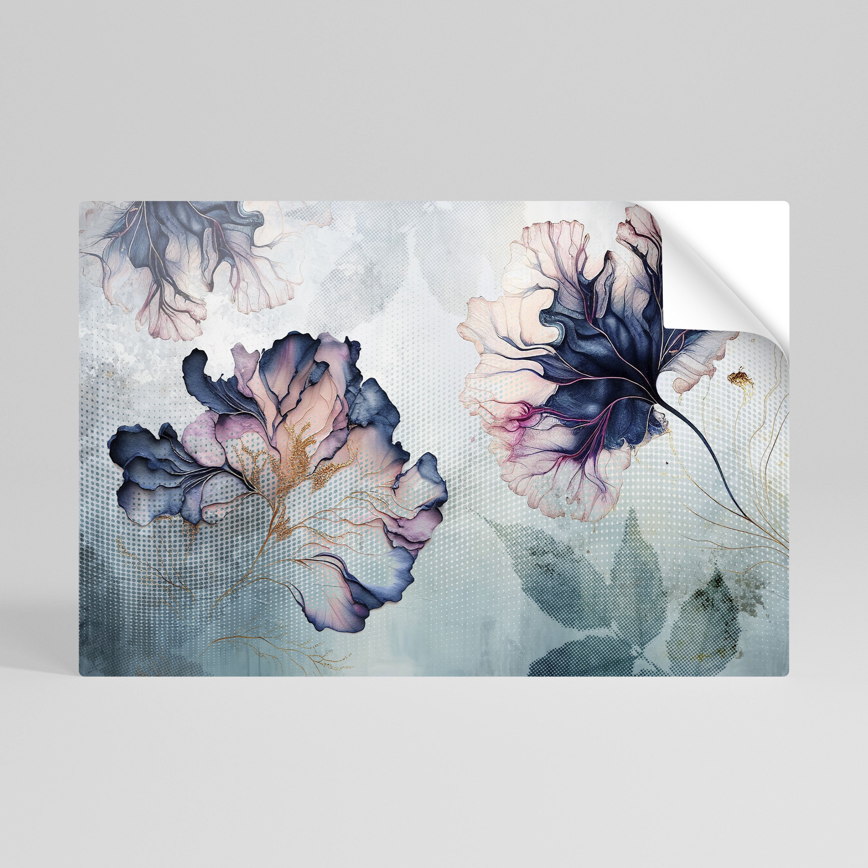 ICY BLOSSOMS Naklejka/Plakat poziomy