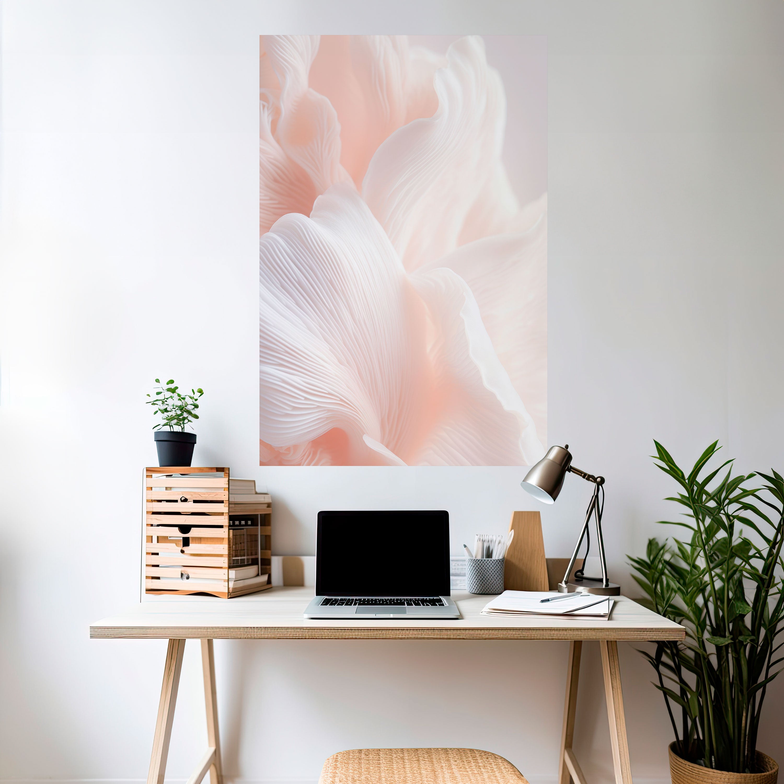 DELICATE PINK HARMONY Naklejka/Plakat pionowy