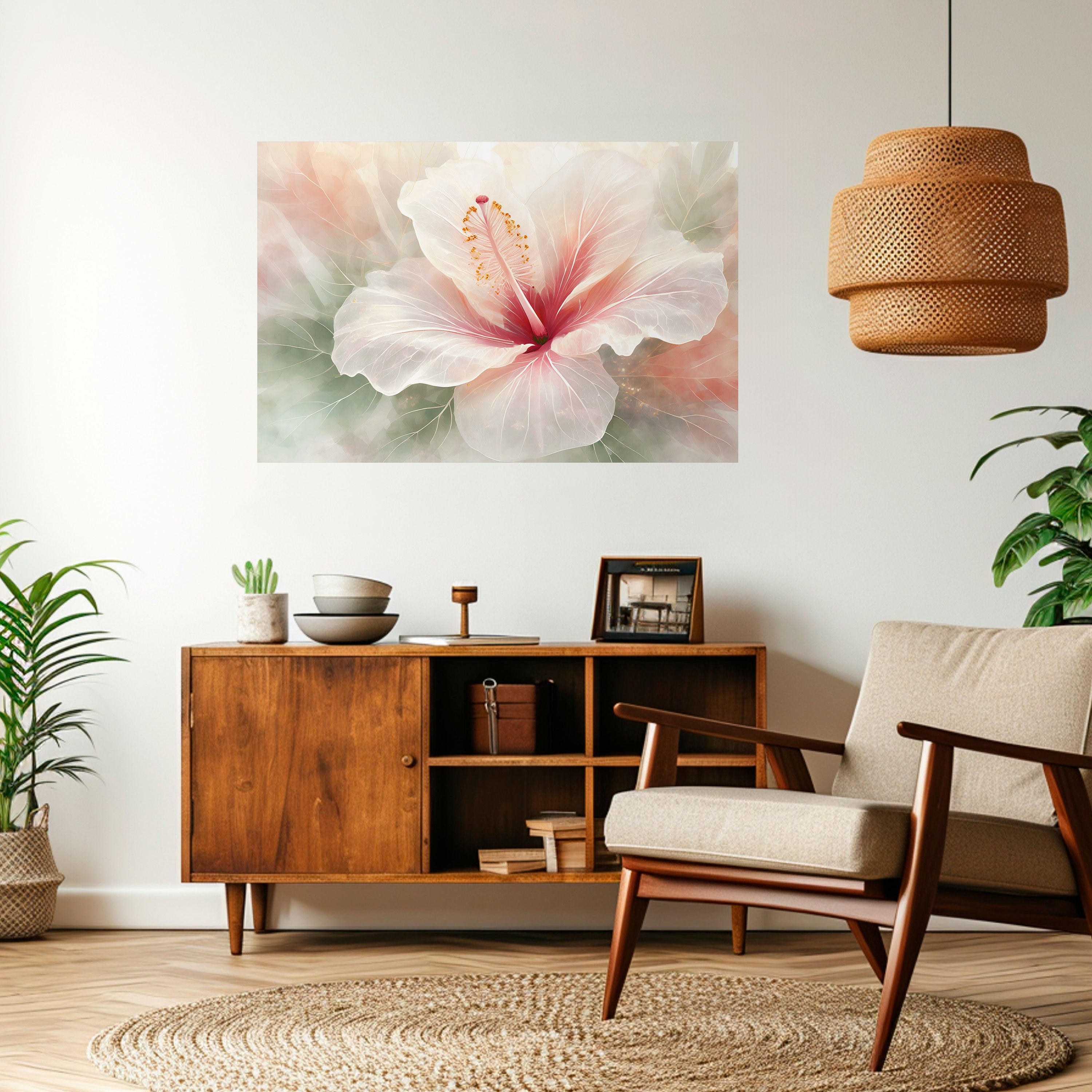 GOSSAMER FLORAL DREAM Naklejka/Plakat poziomy