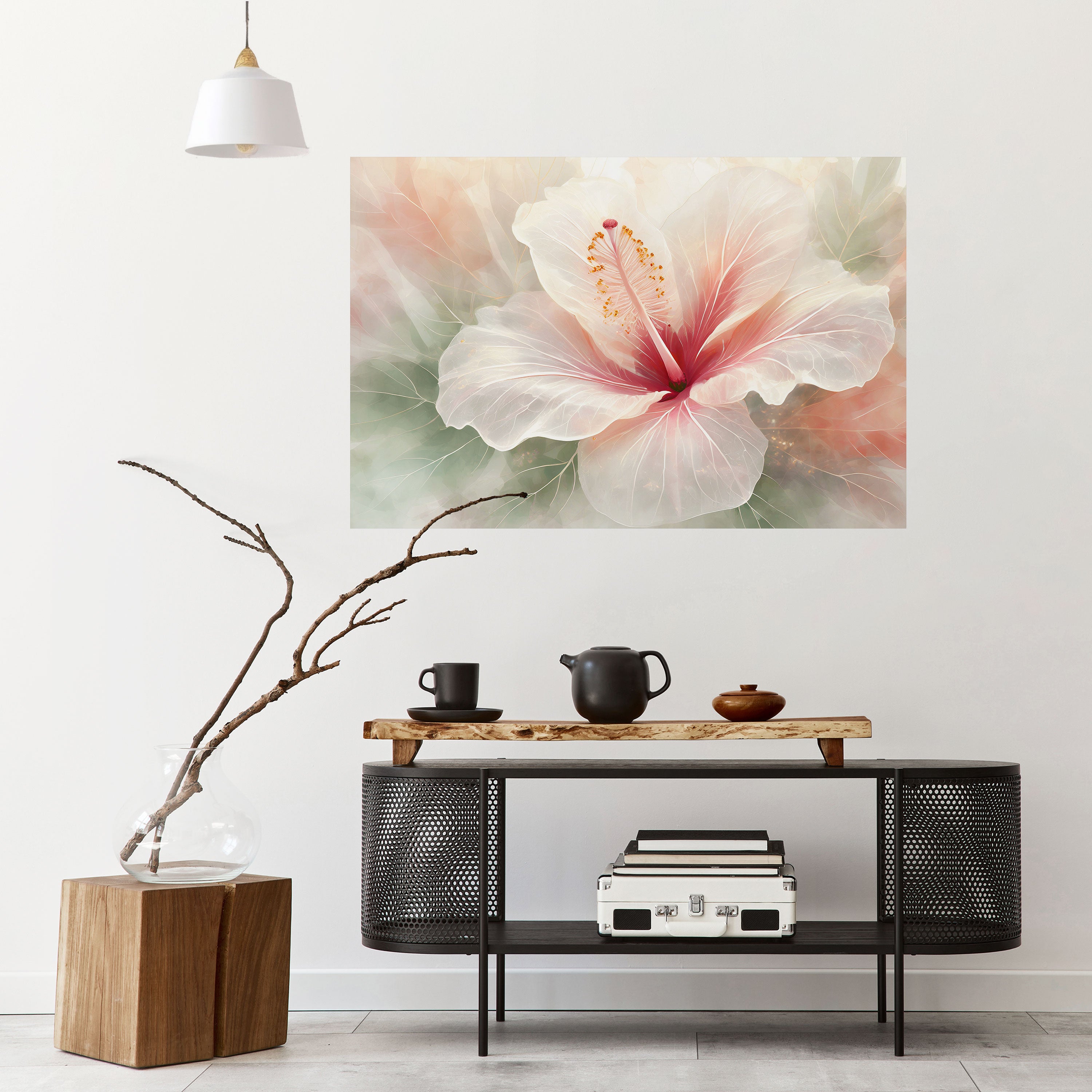 GOSSAMER FLORAL DREAM Naklejka/Plakat poziomy