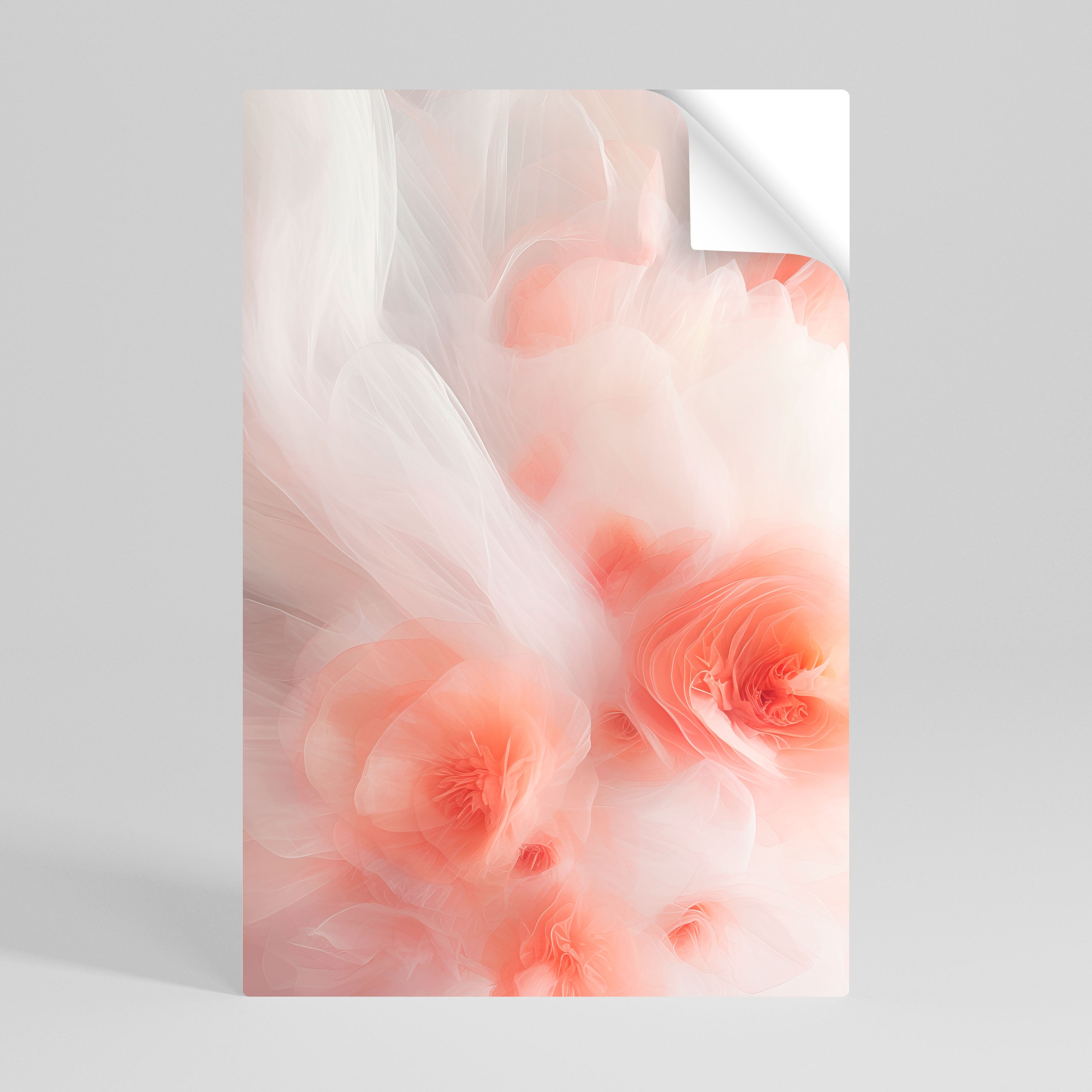 TENDER BLOSSOM VEIL Naklejka/Plakat pionowy