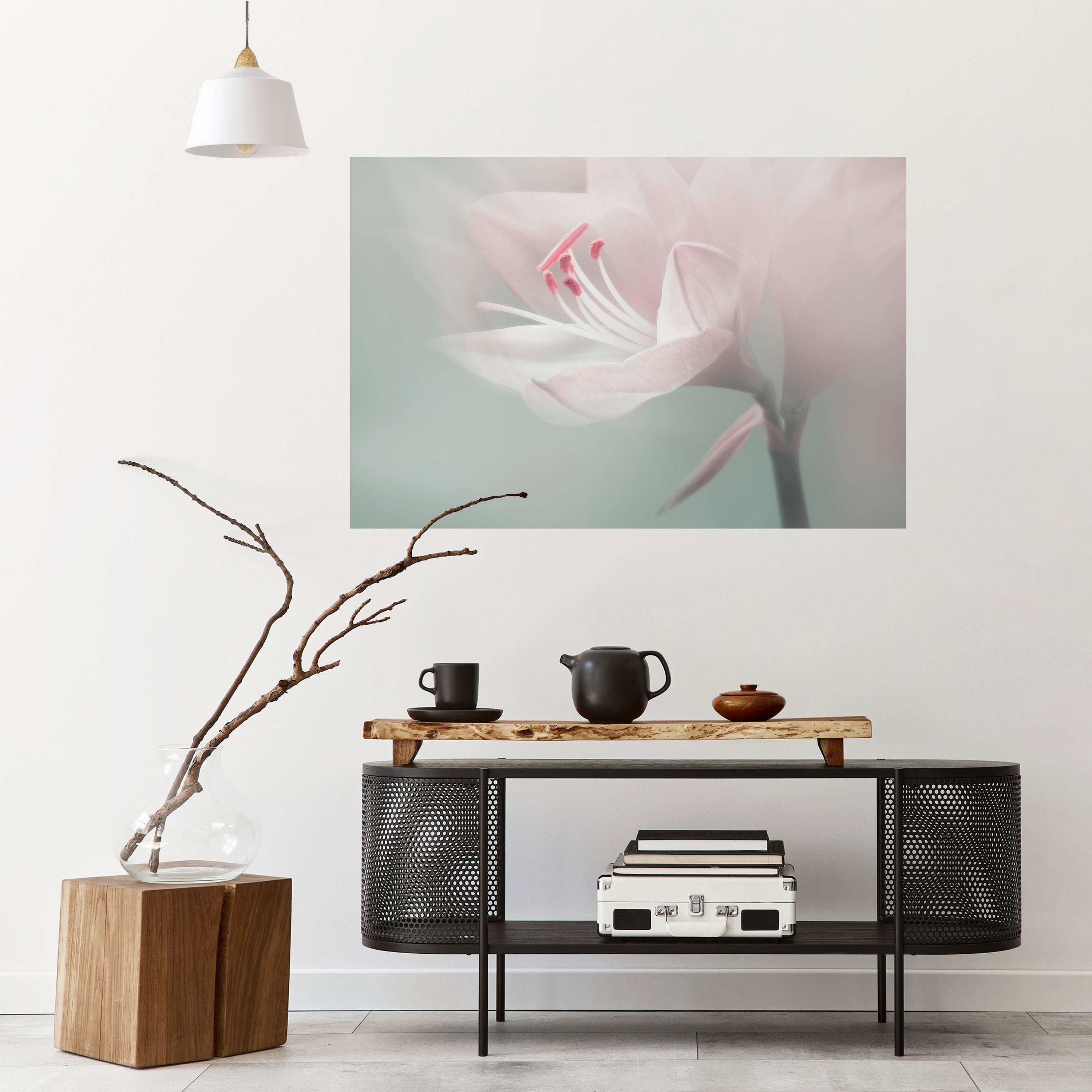 GENTLE LILY Naklejka/Plakat poziomy