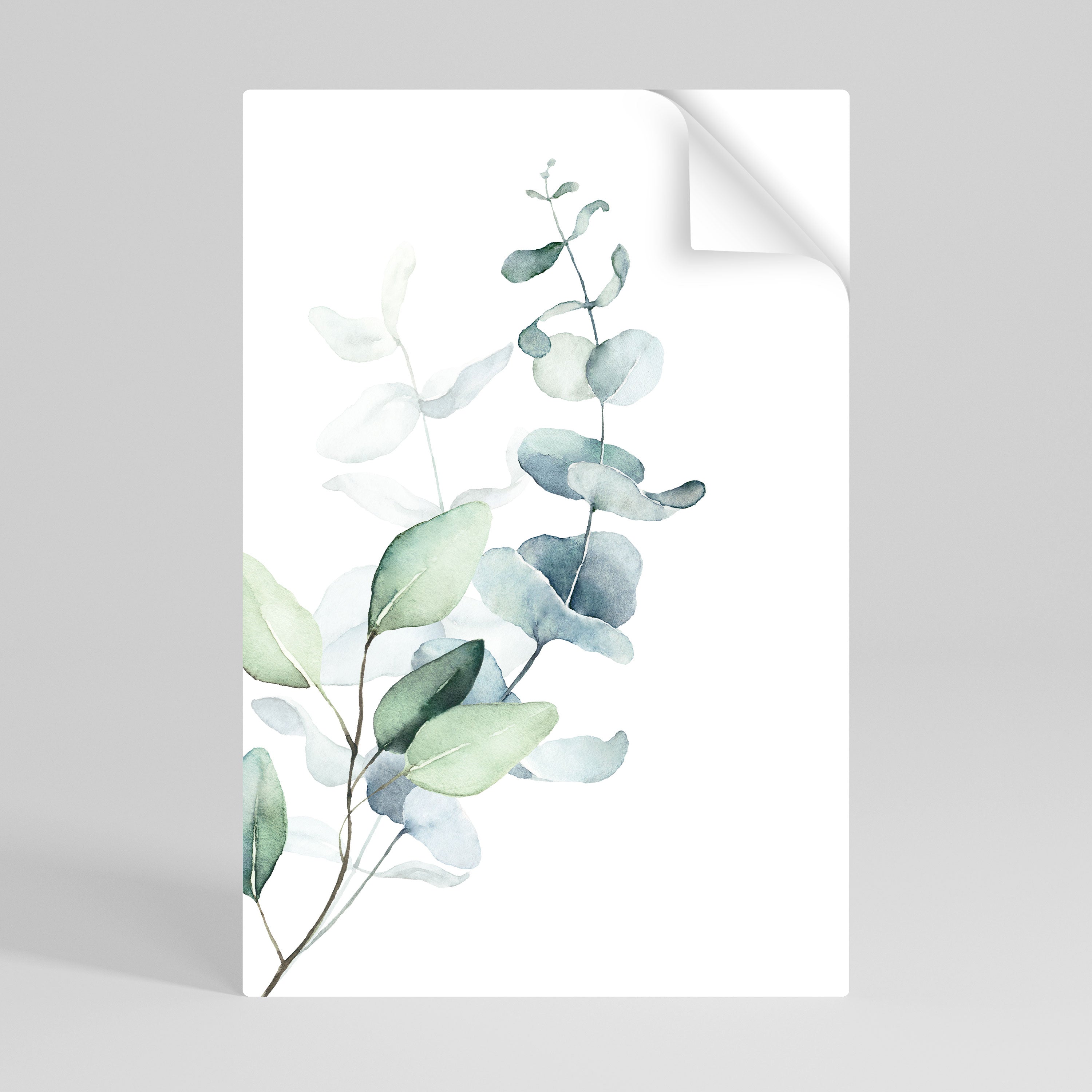 AQUA LEAF SYMPHONY Naklejka/Plakat pionowy