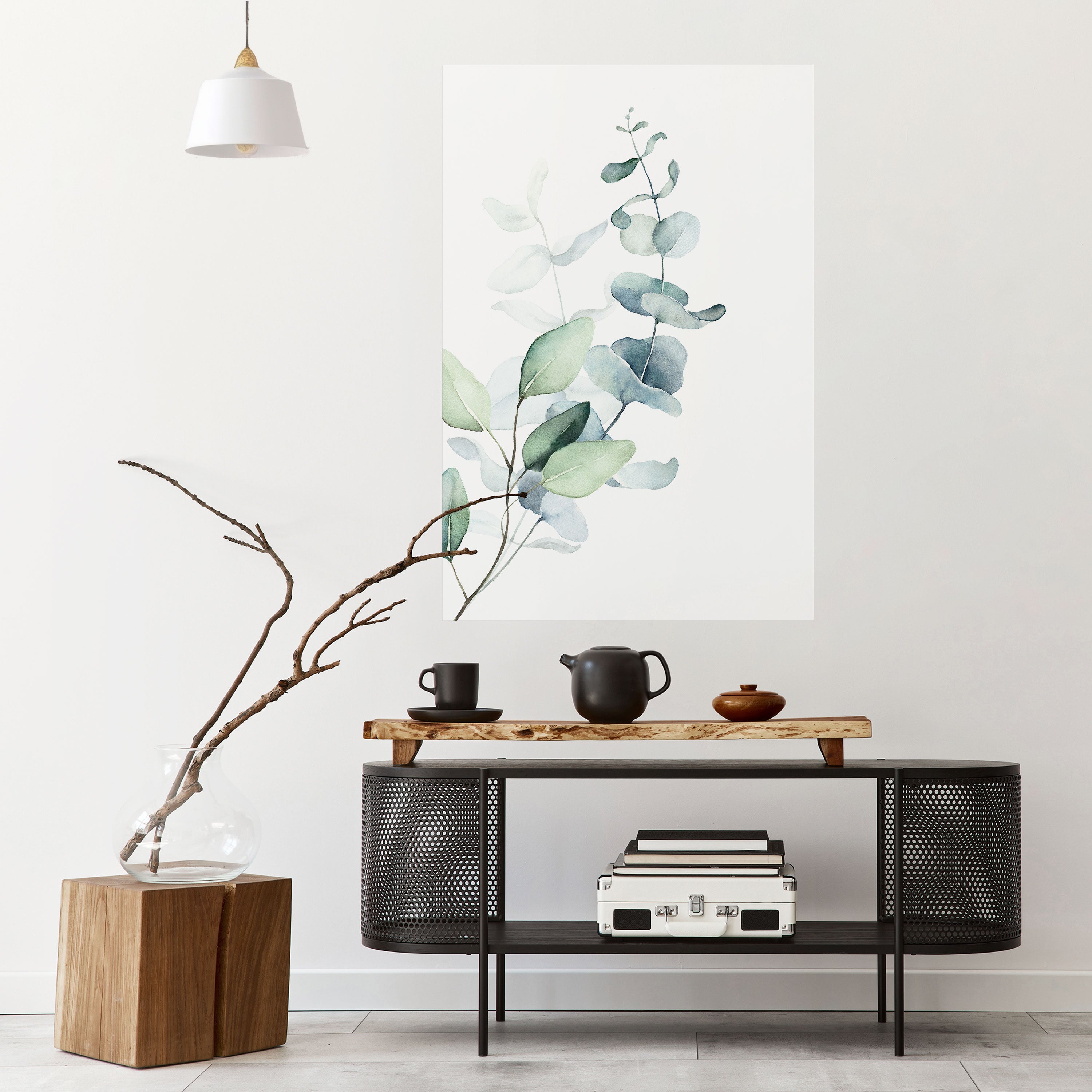 AQUA LEAF SYMPHONY Naklejka/Plakat pionowy