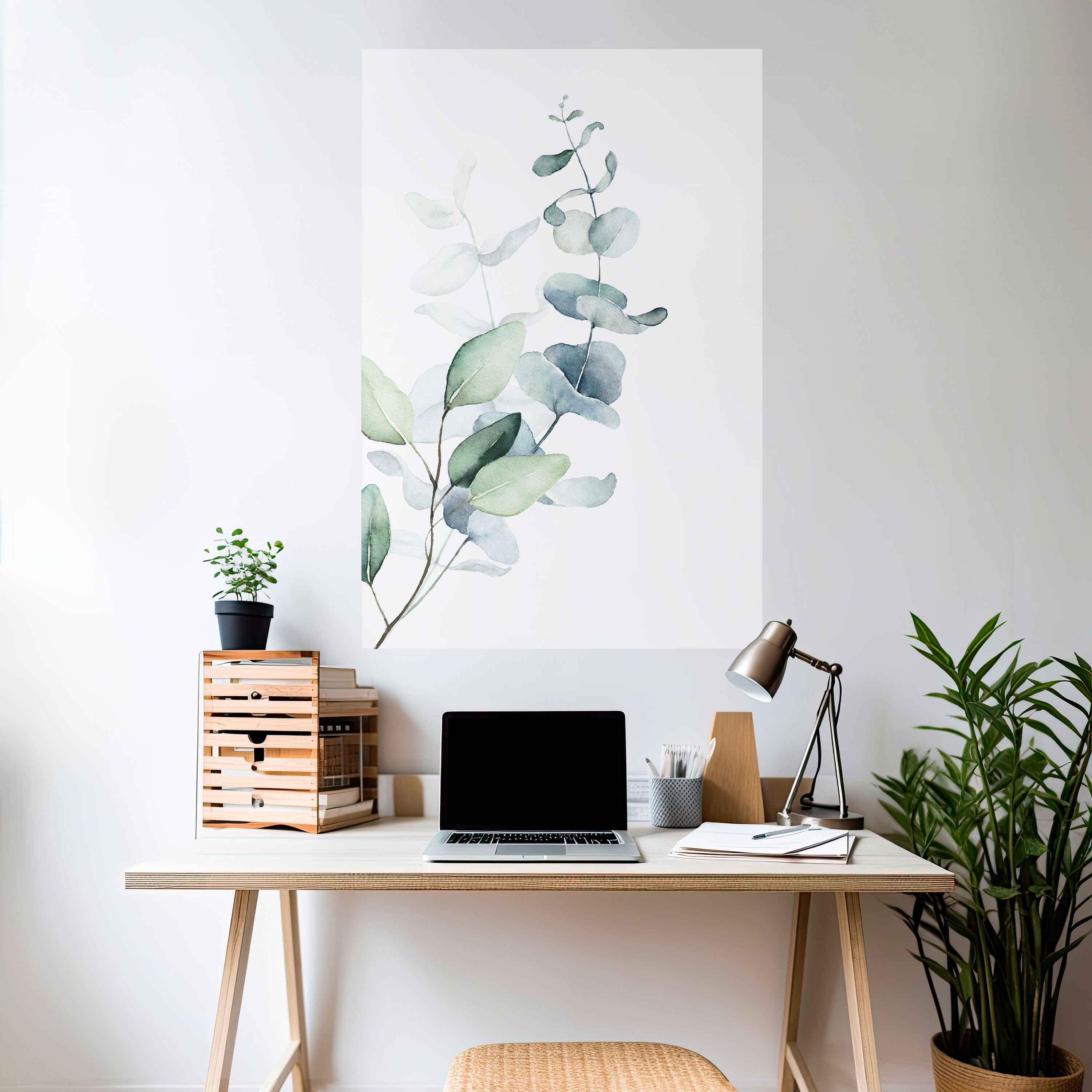AQUA LEAF SYMPHONY Naklejka/Plakat pionowy