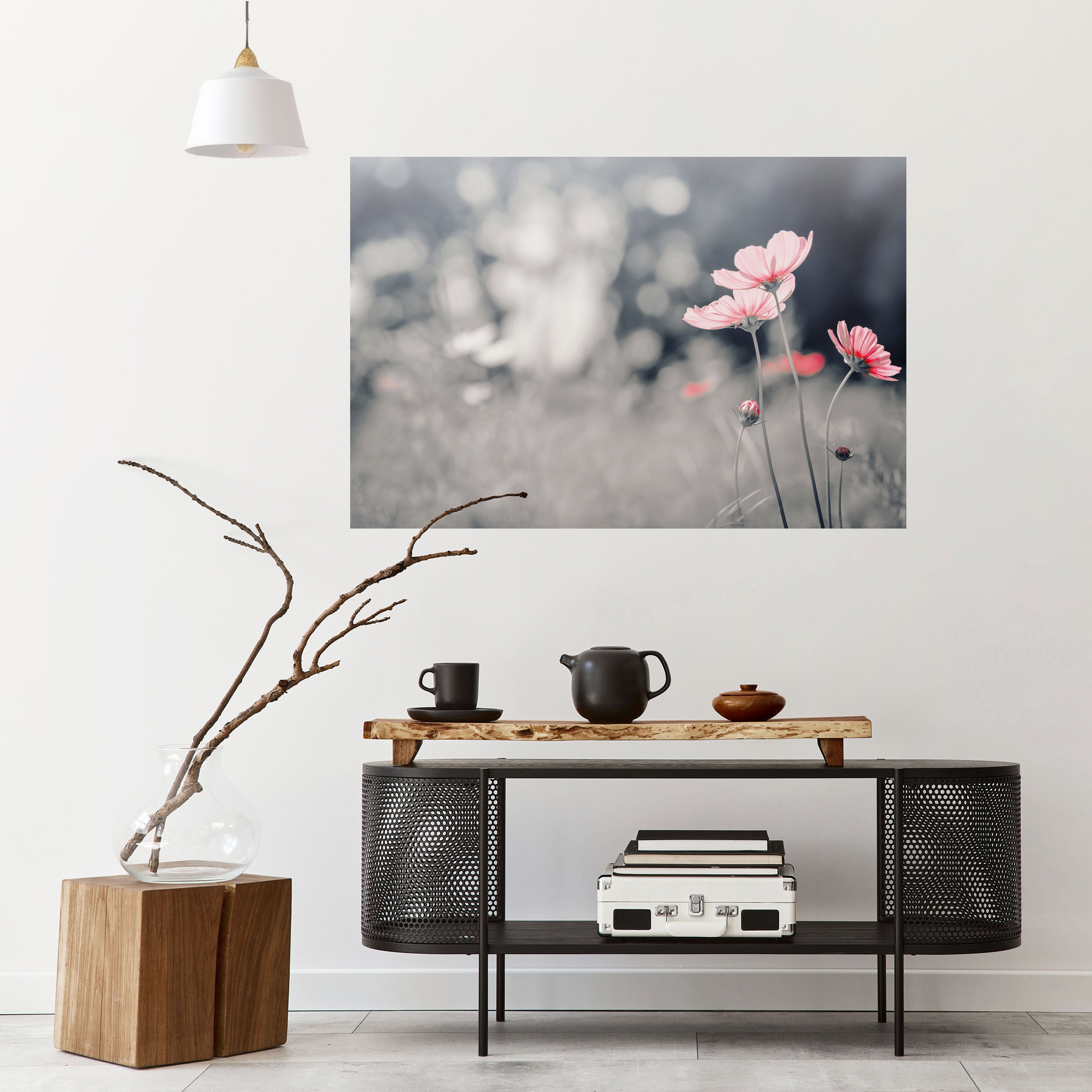 SUBTLE PETAL DANCE Naklejka/Plakat poziomy