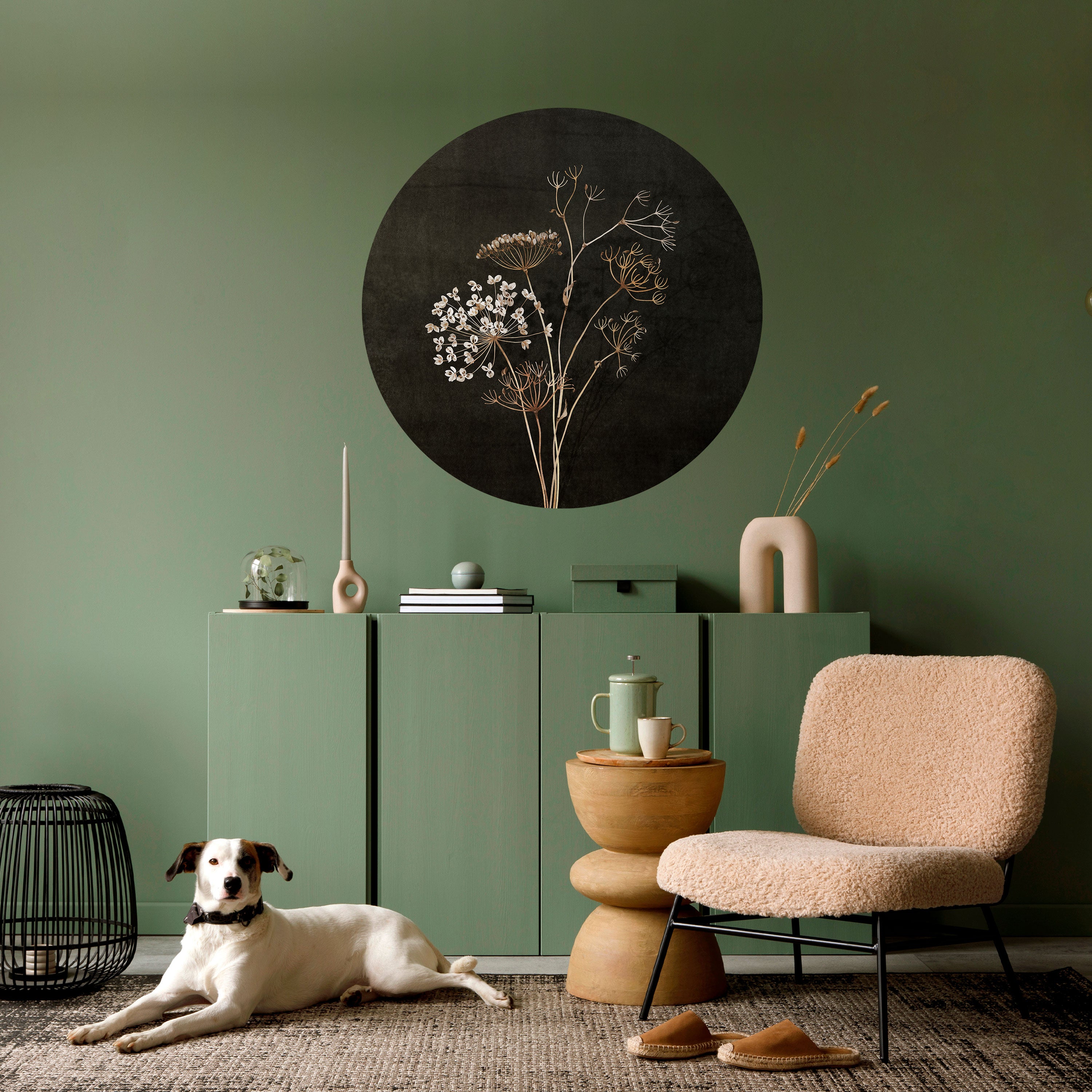 MEADOW MEMORIES Naklejka okrągła