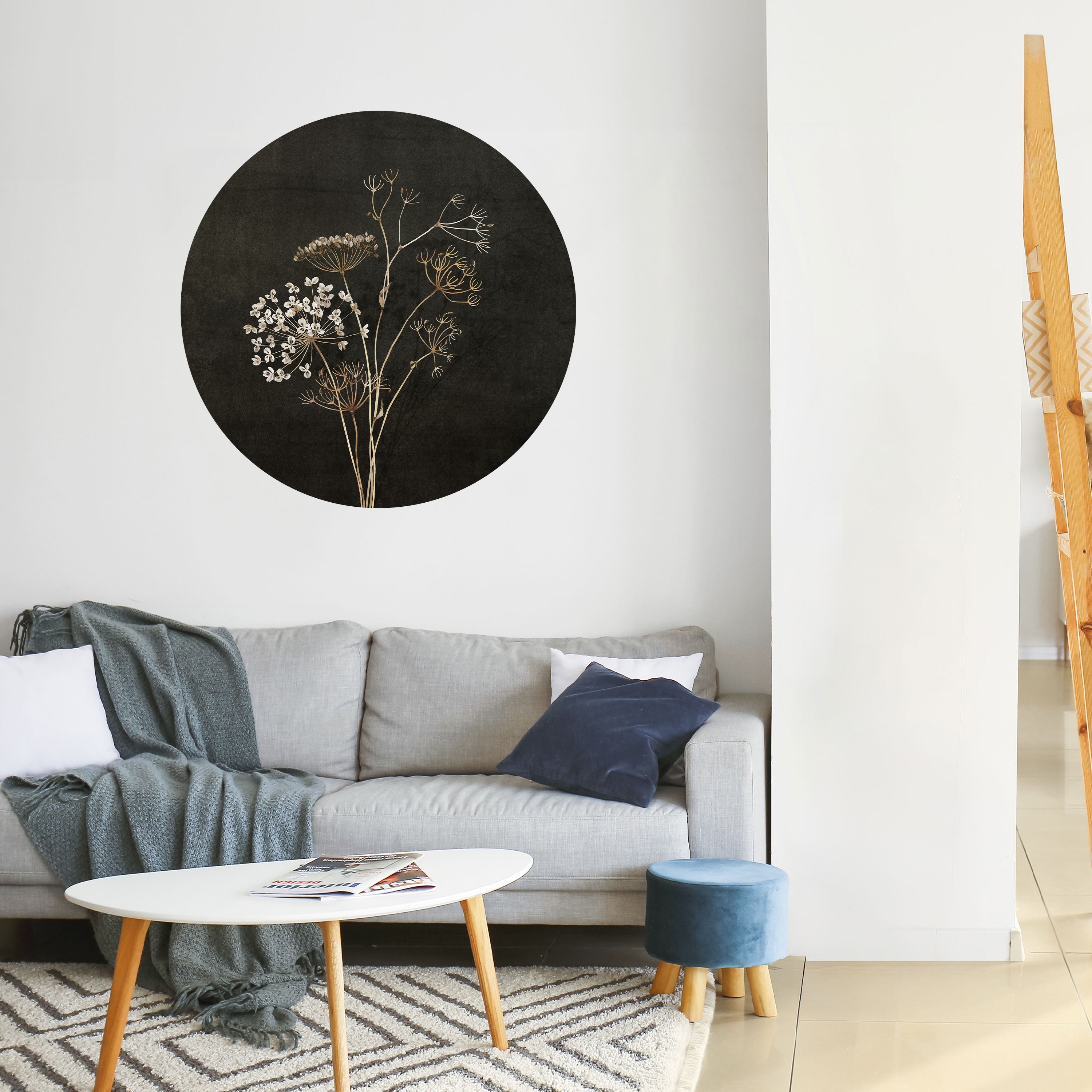 MEADOW MEMORIES Naklejka okrągła