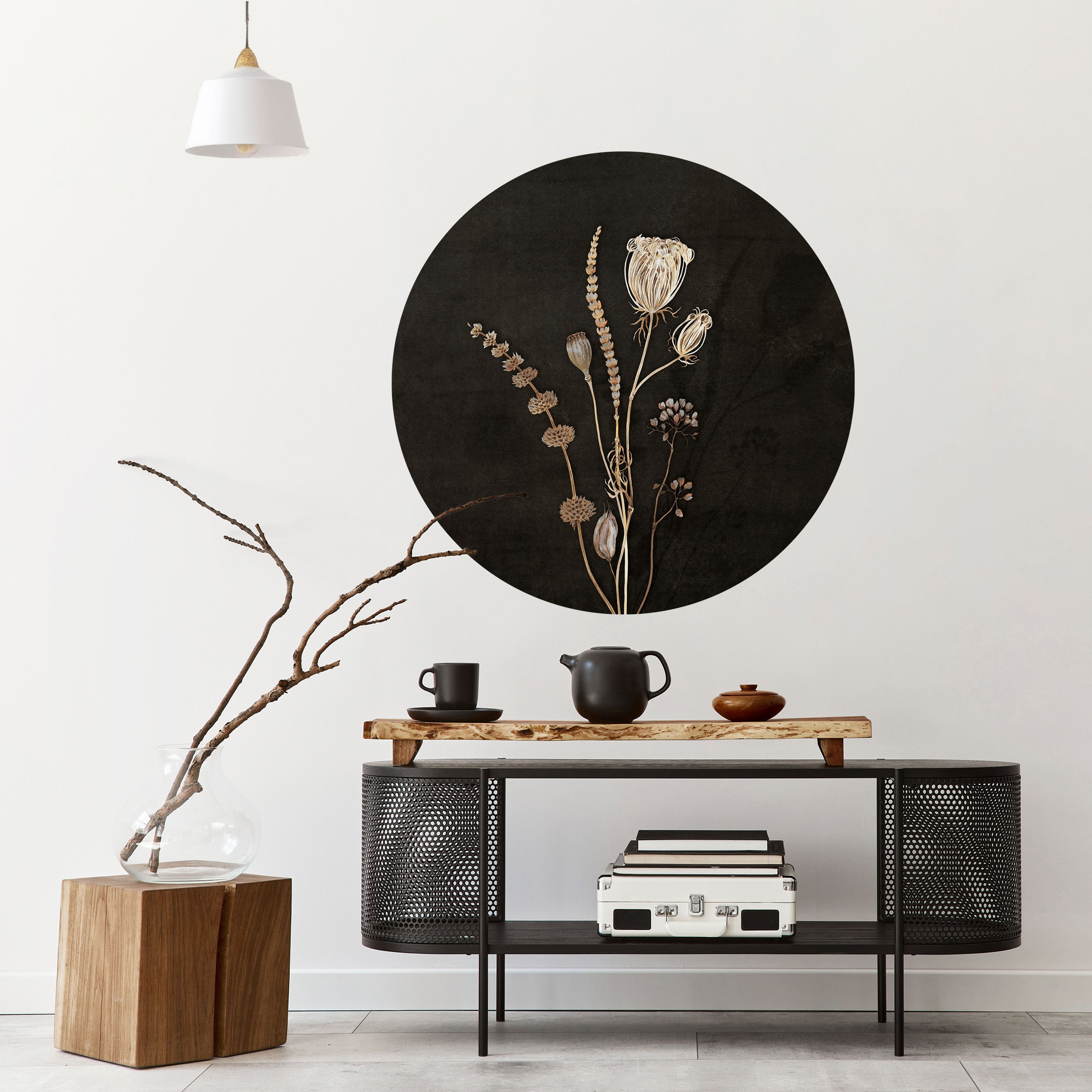 MEADOW ART. Naklejka okrągła