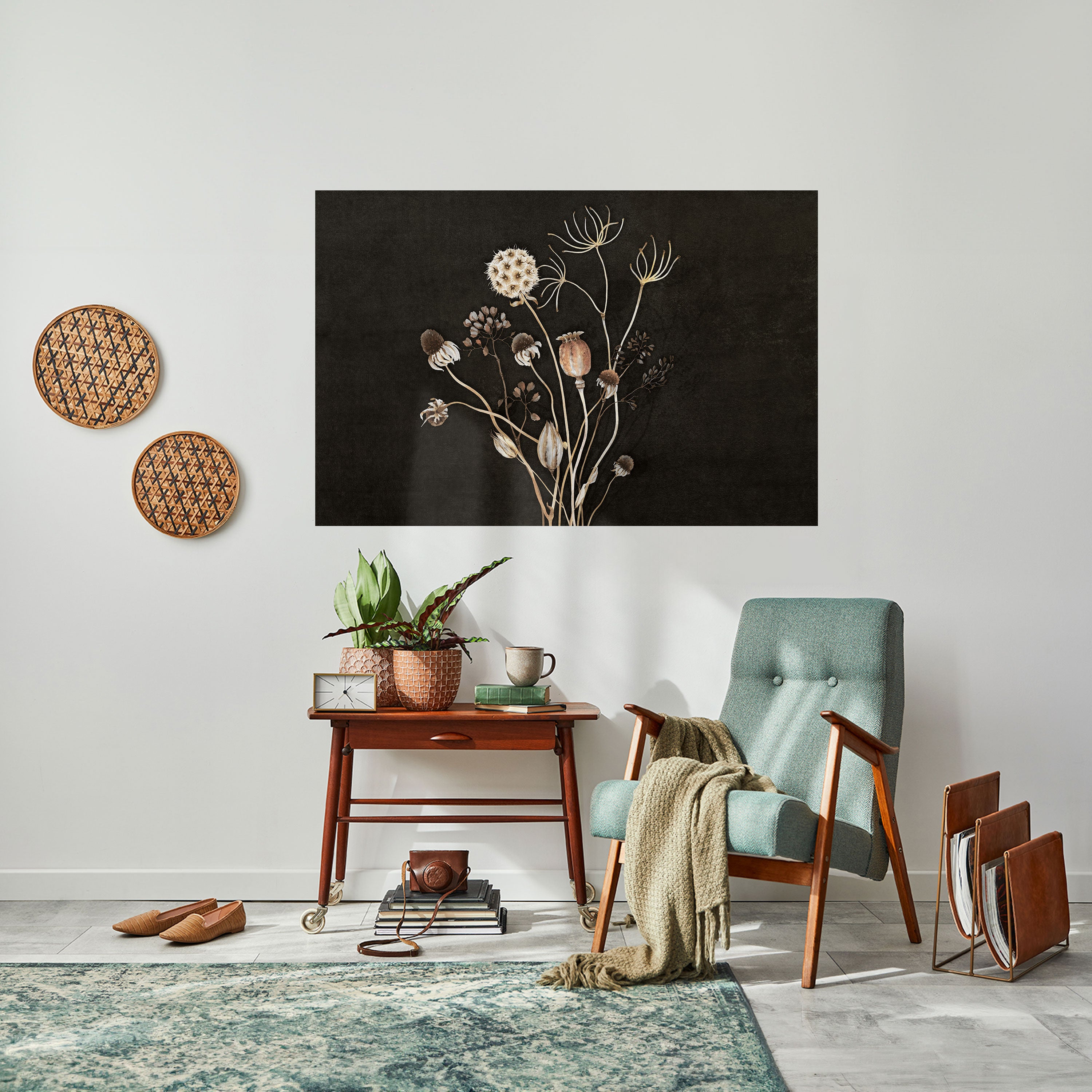 MEADOW SHADES Naklejka/Plakat poziomy