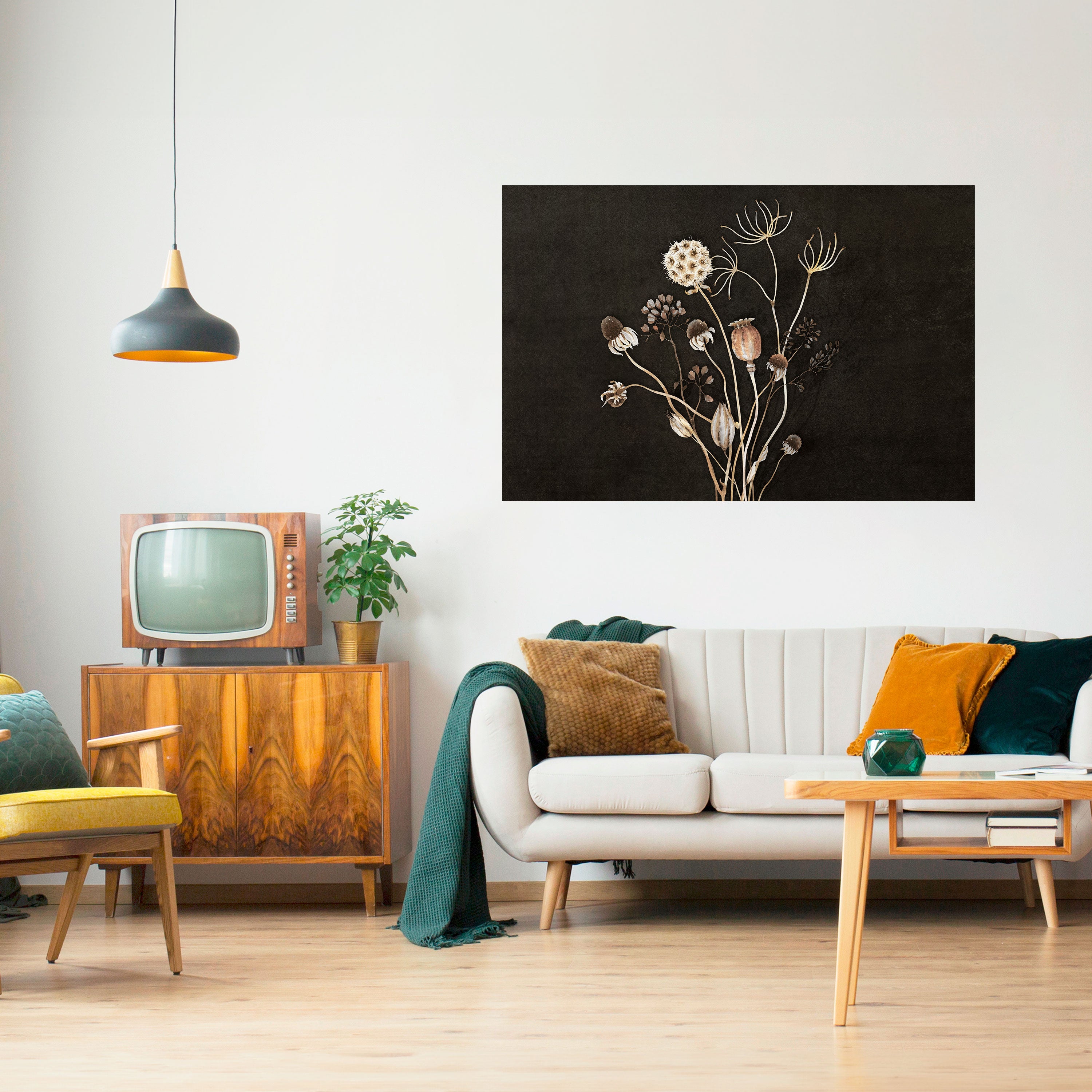 MEADOW SHADES Naklejka/Plakat poziomy
