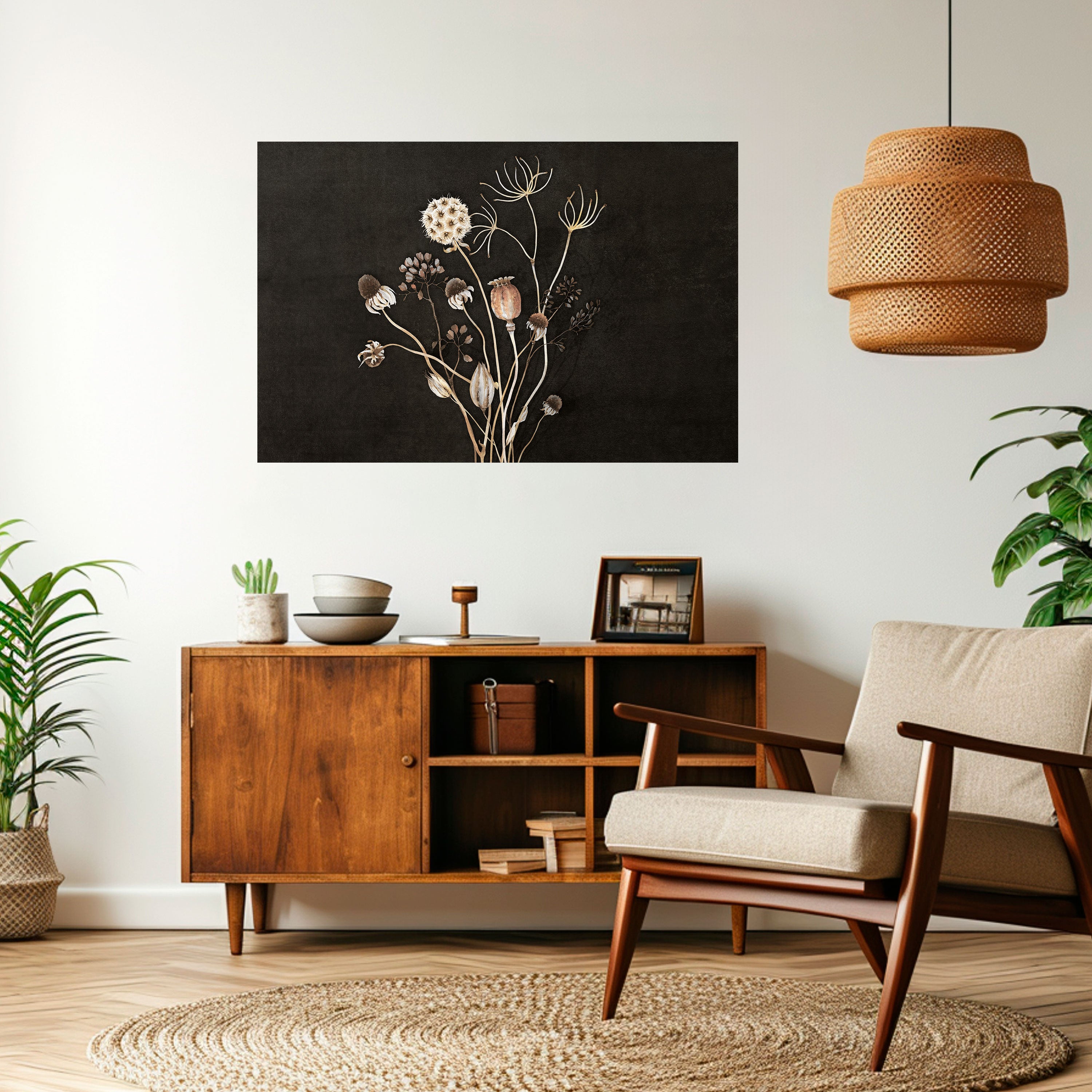 MEADOW SHADES Naklejka/Plakat poziomy